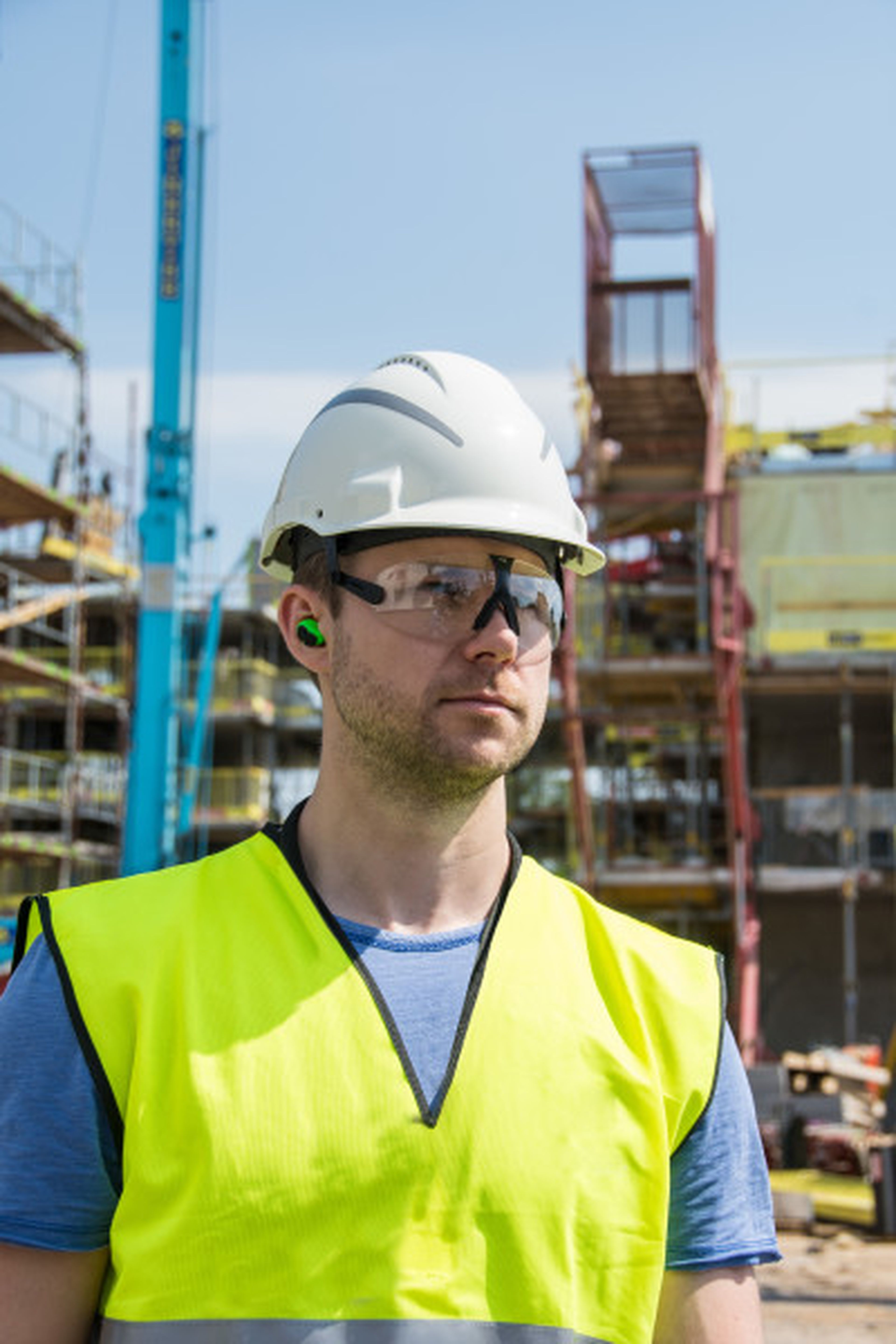 3M PELTOR Elektronischer Gehörschutzstöpsel, grün, EEP-100 EU Image 3