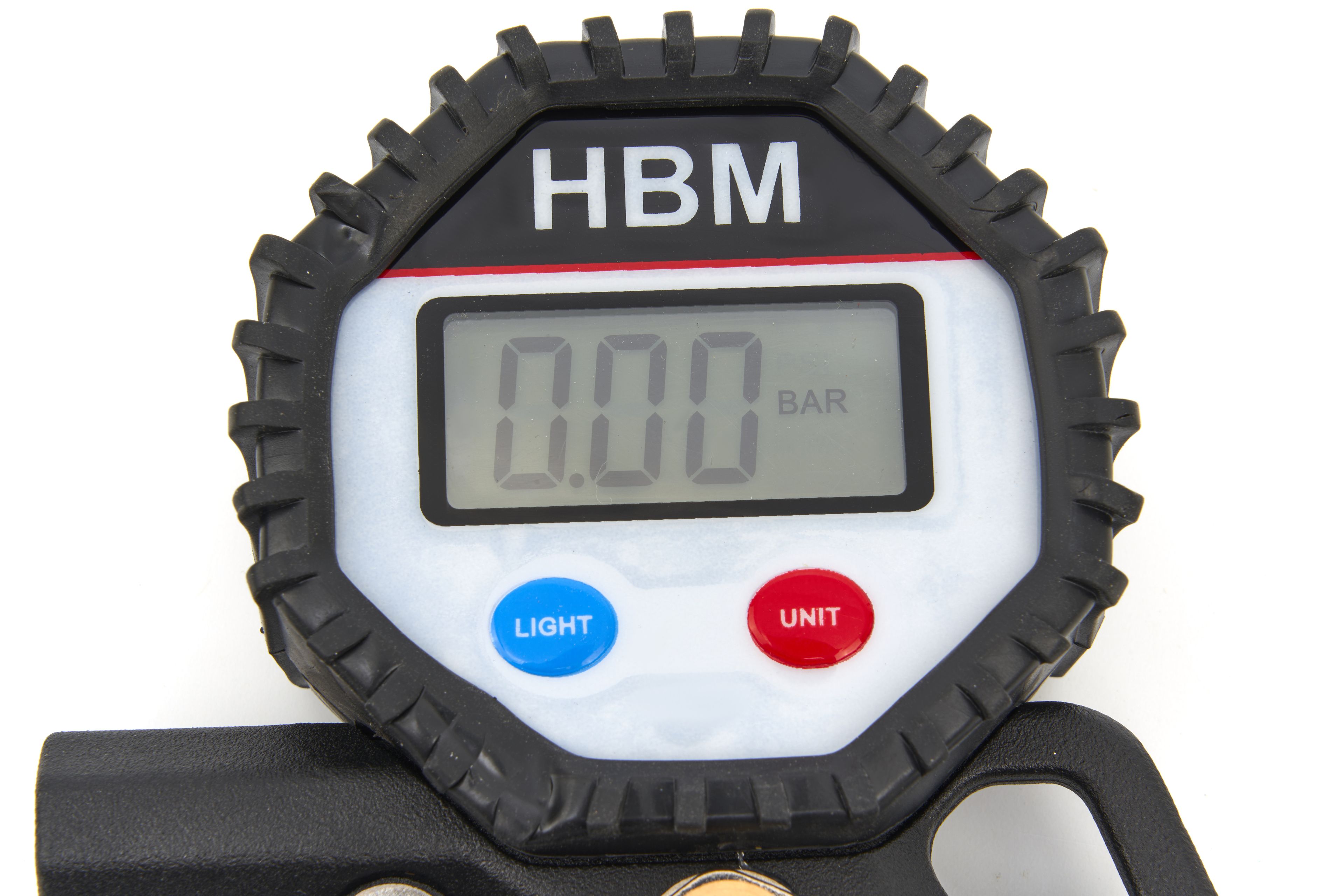 Pompe à pneu numérique HBM Avec écran LCD 0,2 - 13,8 Bar Image 6