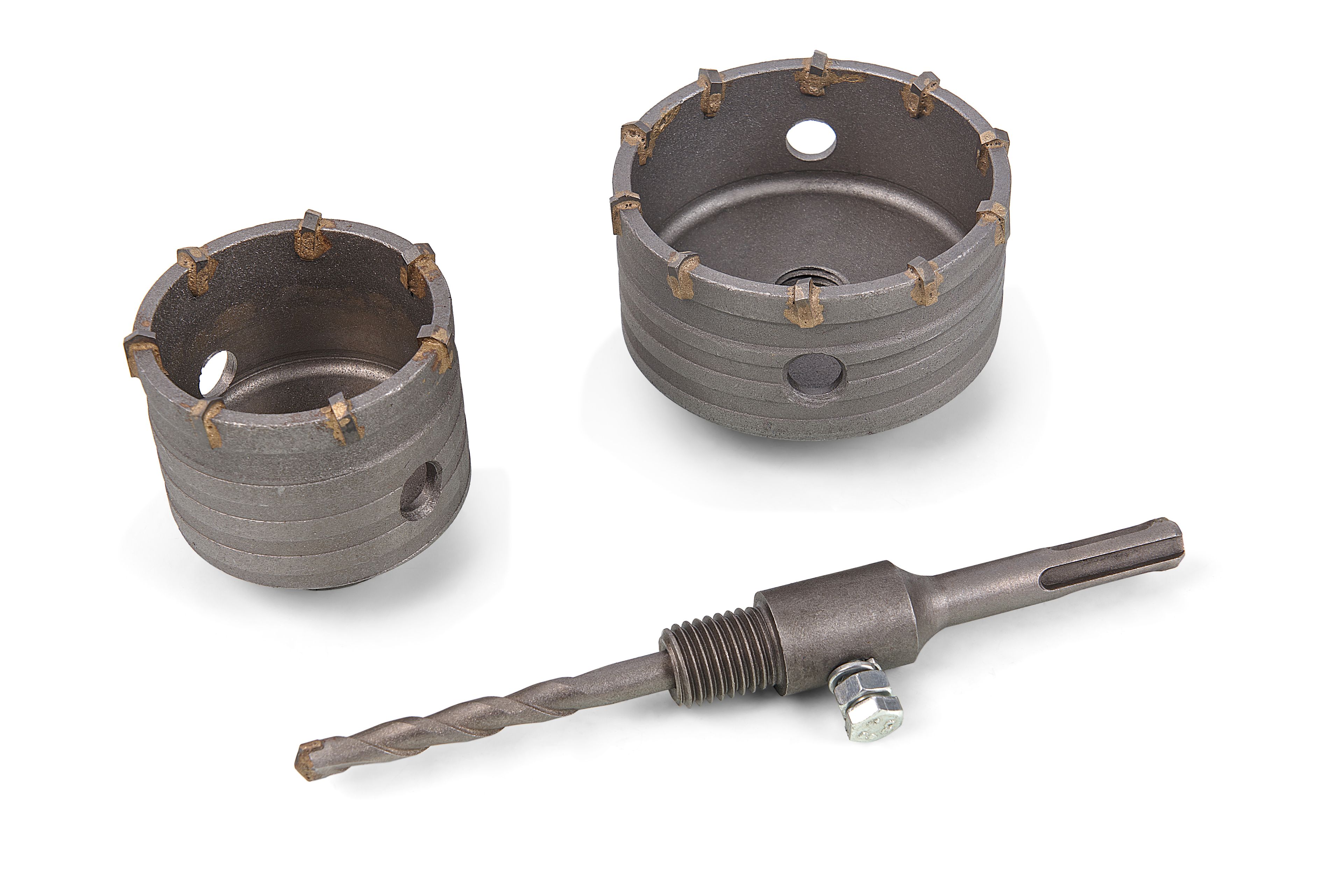 HBM 2 Delige Gatzagenset 60 - 80mm Met SDS Opname Image 3