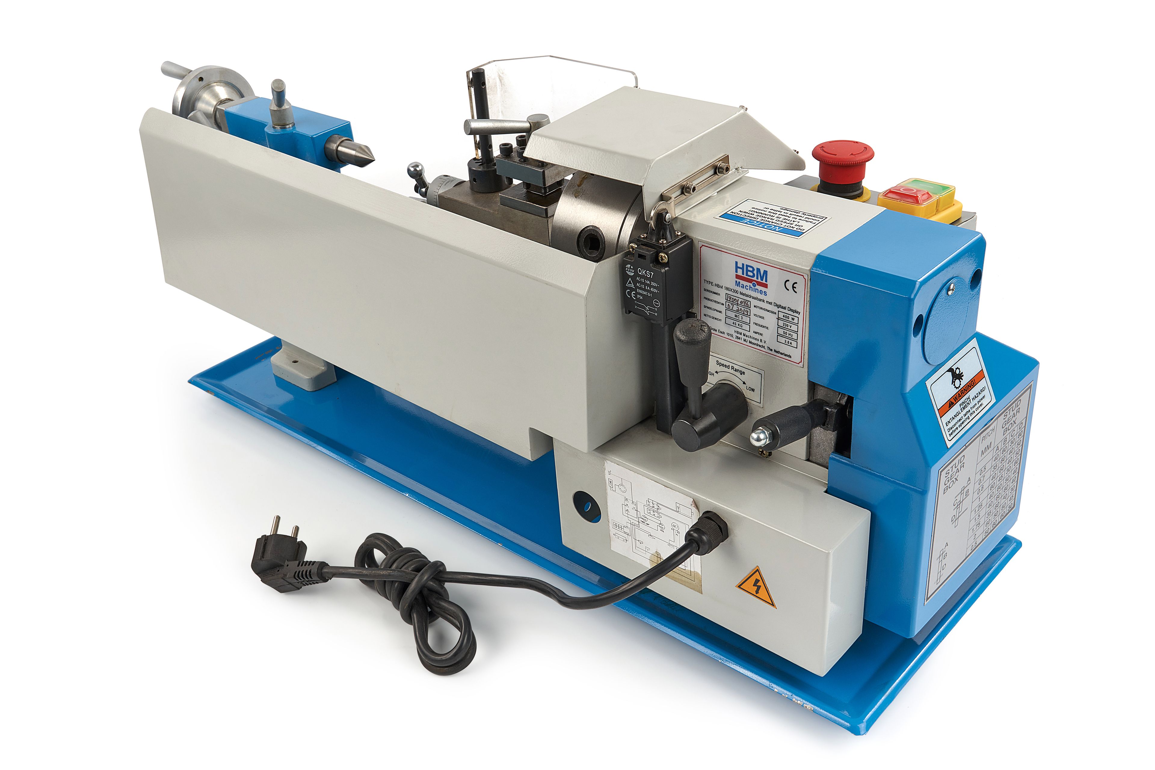 HBM mini tornio per metallo 180 x 300 Image 7