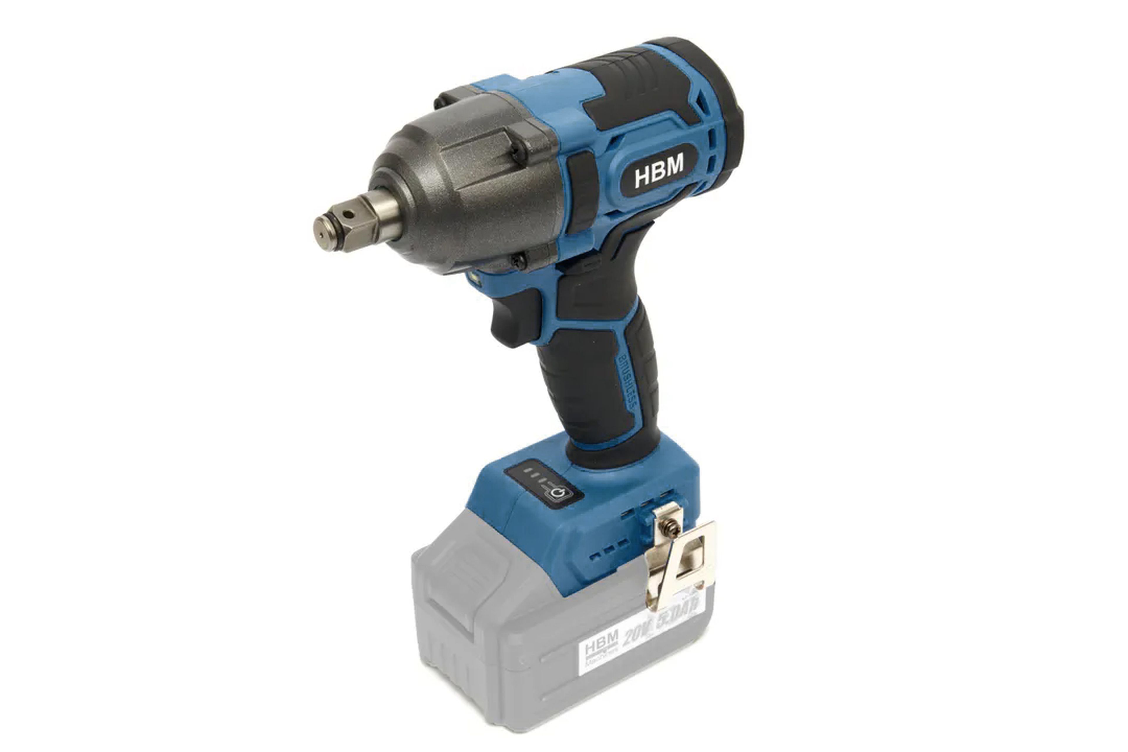 HBM accu combiset, haakse slijper, slagmoersleutel, boormachine 20 Volt Image 10