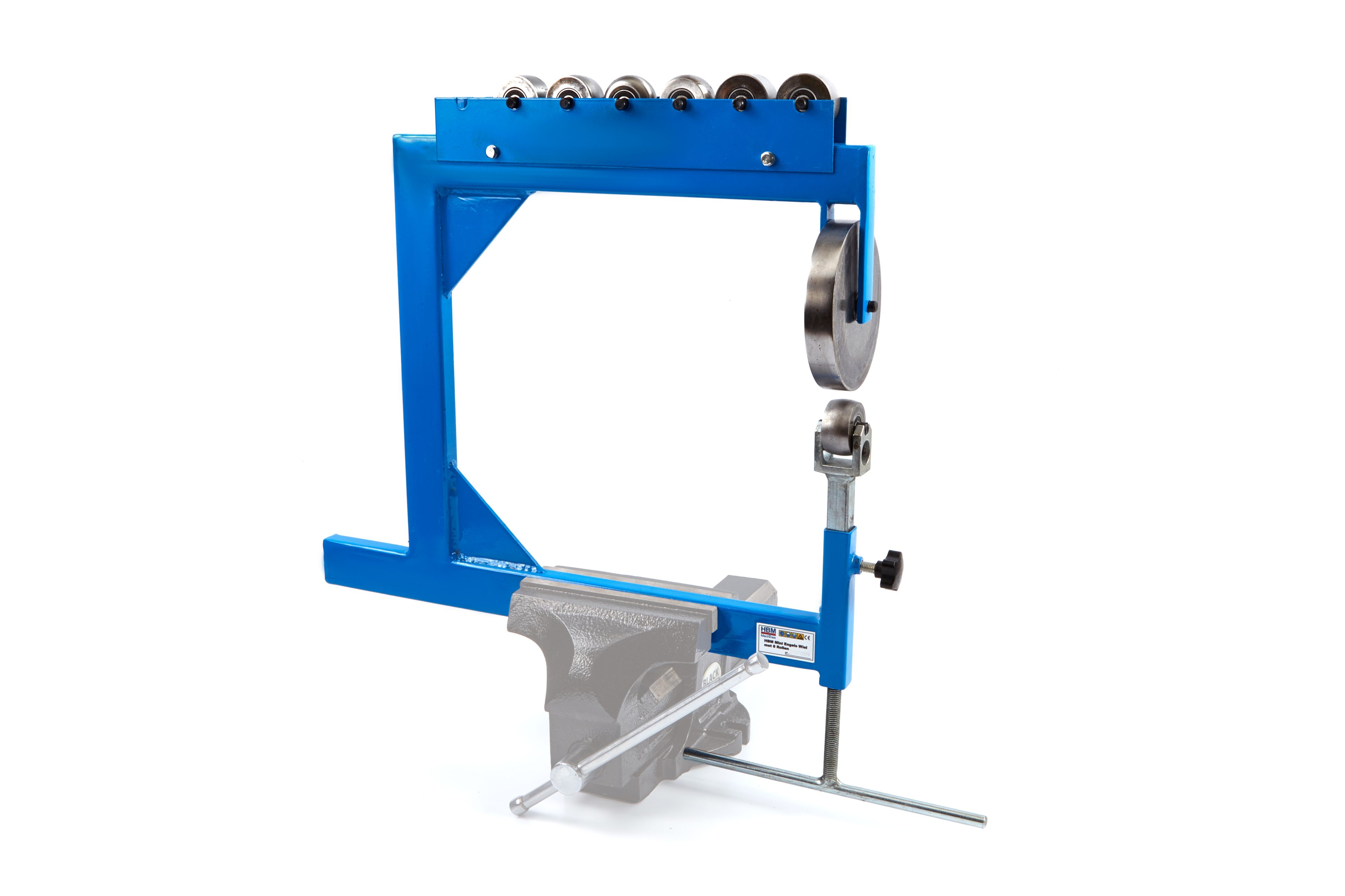 Mini roue anglaise HBM munie de 8 roues