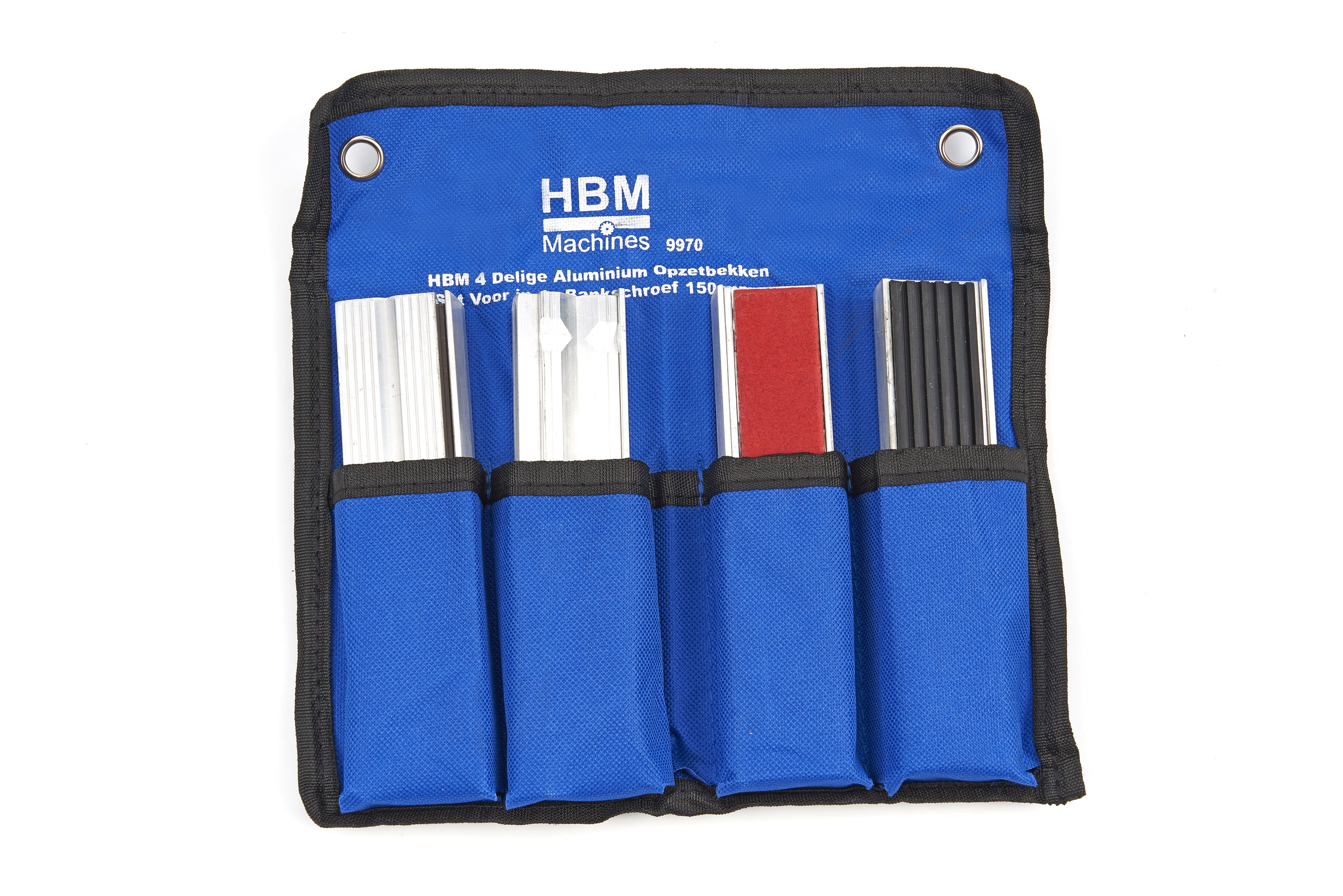 Ensemble de 4 mâchoires supérieures en aluminium HBM pour 100 mm Image 6