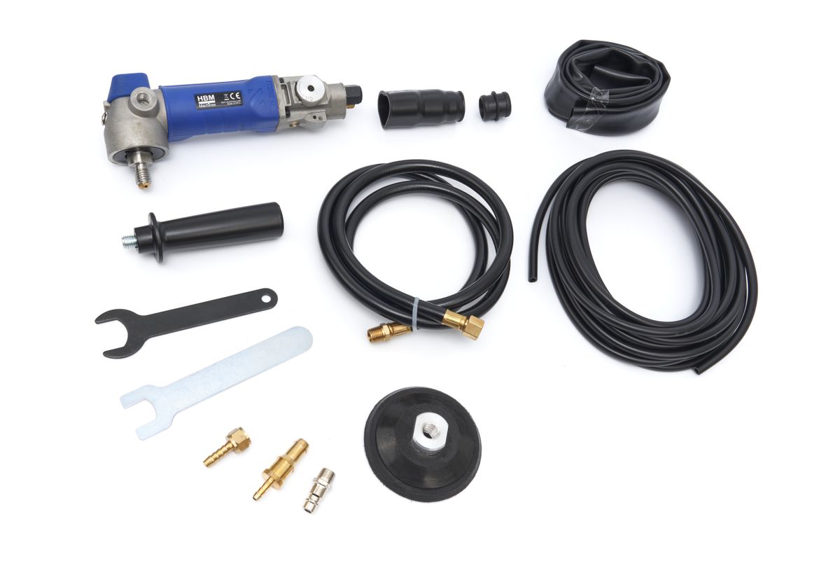 HBM 100 mm natte schuur- en polijstmachine