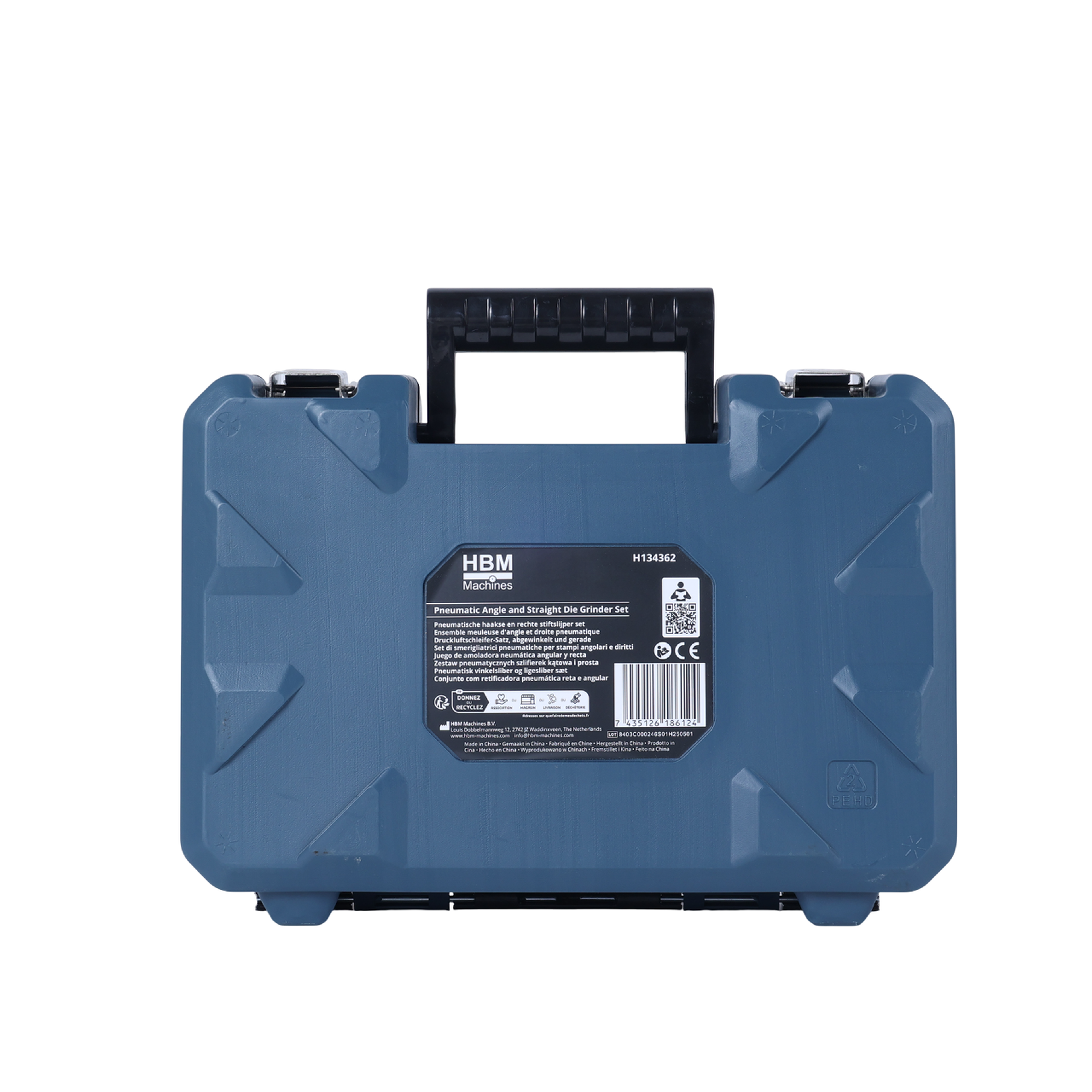 HBM pneumatische haakse en rechte stiftslijper set Image 8