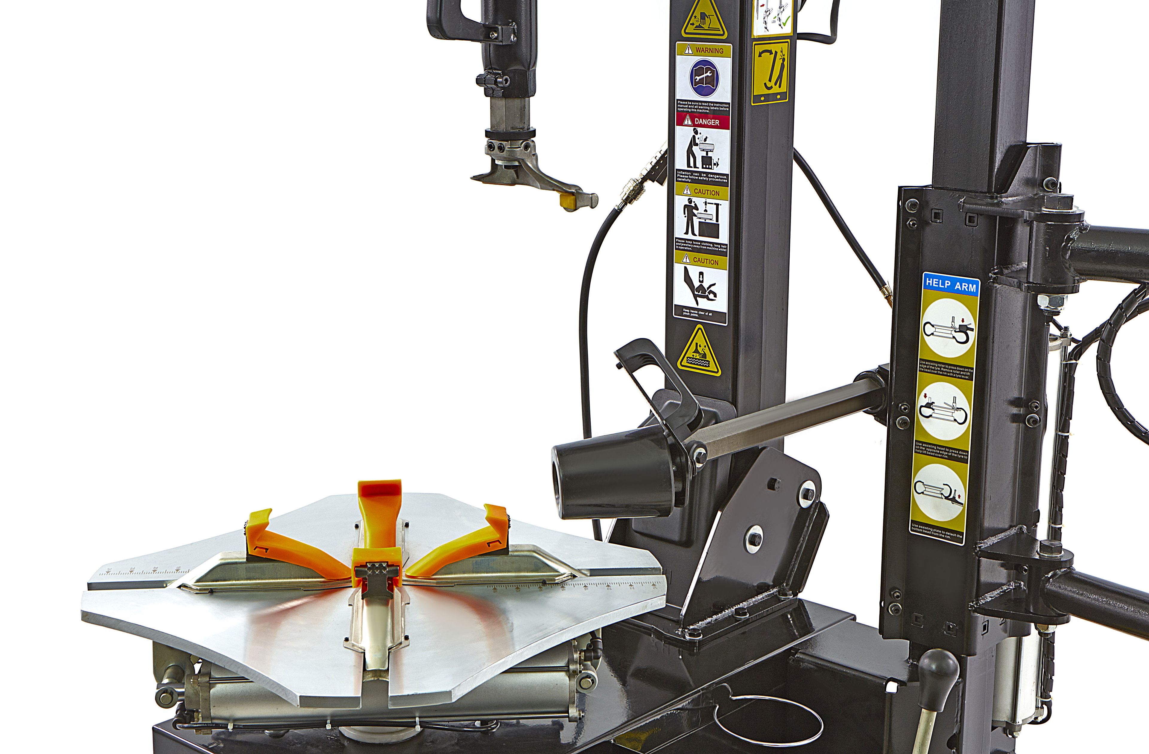 Weberwerke Profi Bandendemonteermachine Met Hulparm - HEAVY DUTY - 140092A-v-1 en 40095 H-1024 Image 10