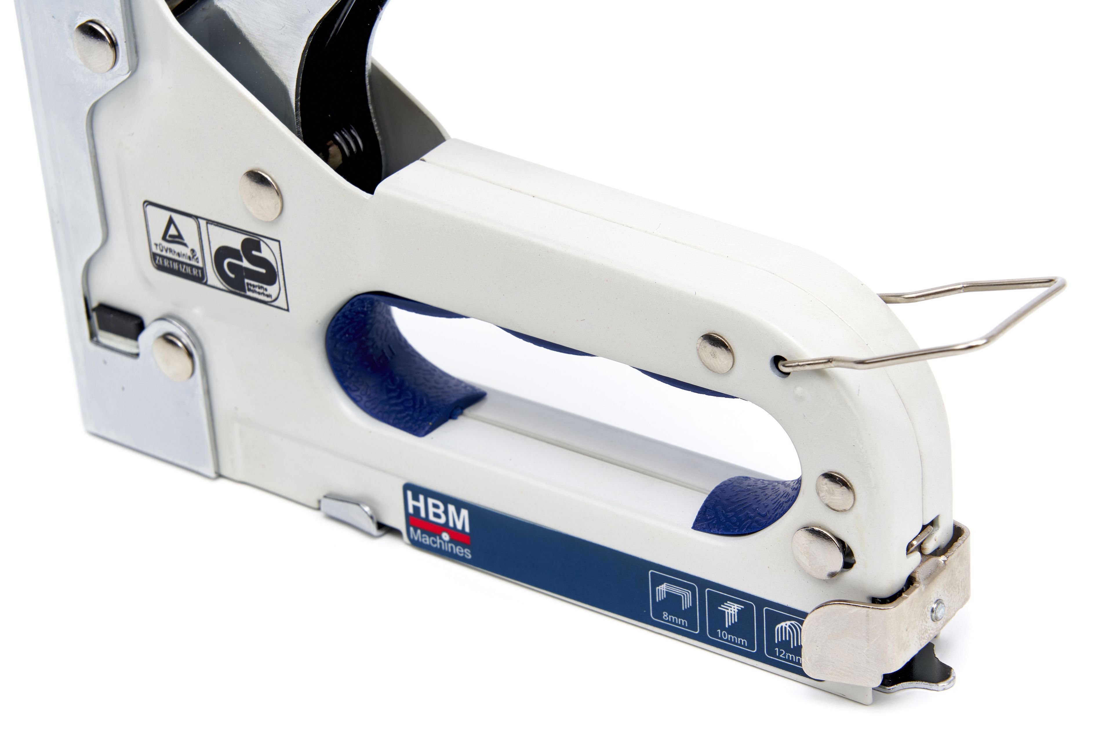 HBM 3 en 1 Handtacker en acier, agrafeuse pour agrafes, agrafes et clous Image 6