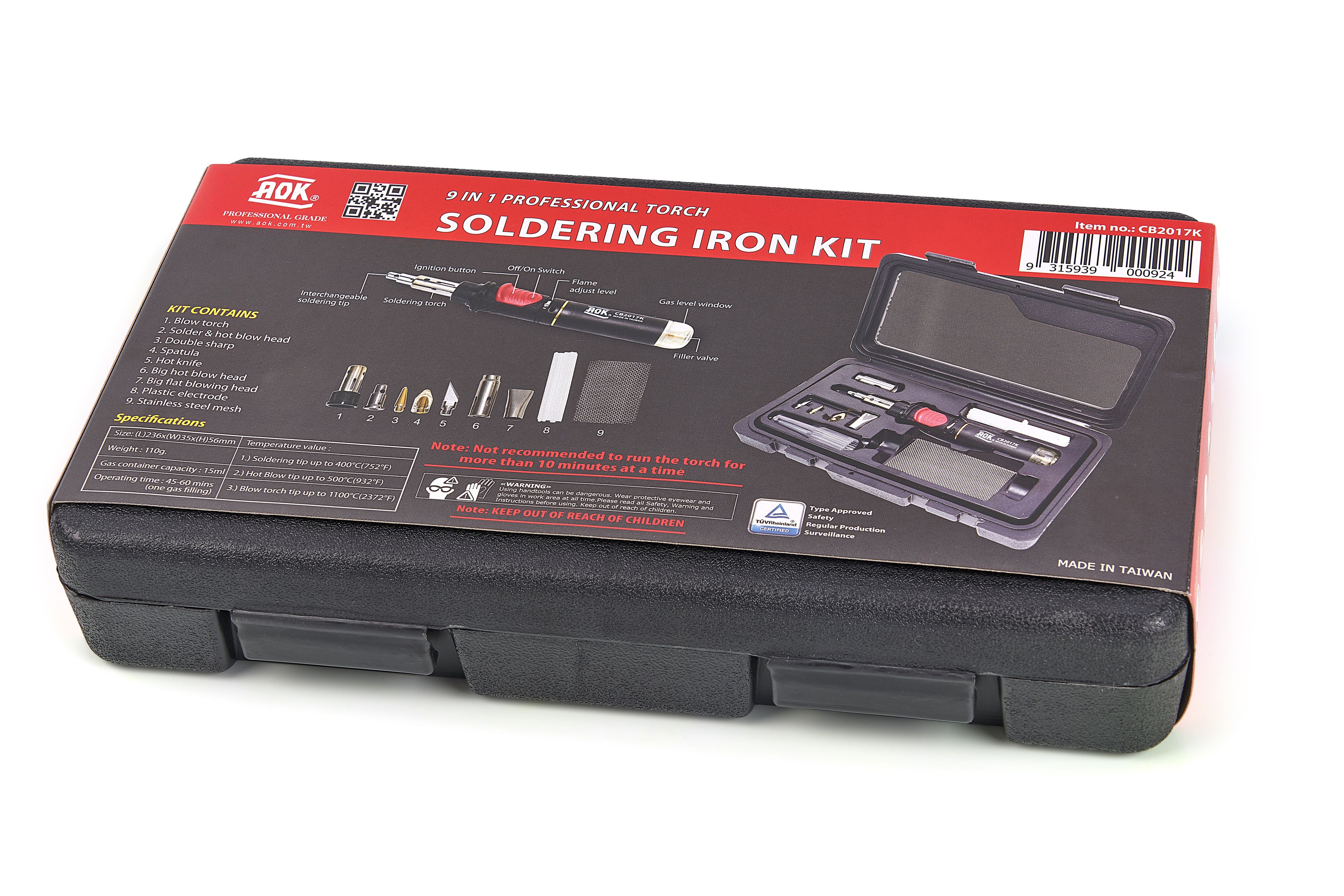 AOK Machine à souder professionnelle pour le plastique Image 4