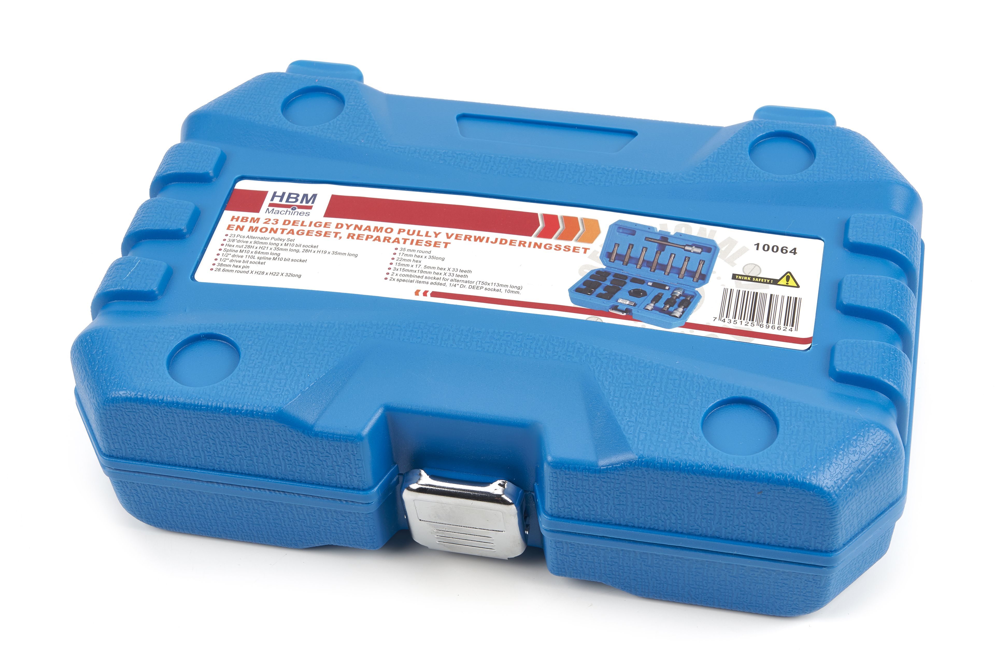 HBM coffret démontage et montage poulie d’alternateur 23 pièces Image 9