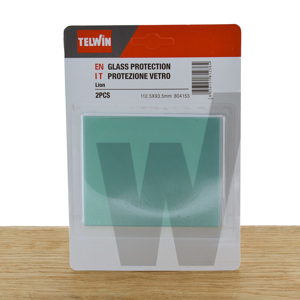 Juego de ventanas de protección Telwin para casco de soldadura Telwin Lion, 2 piezas