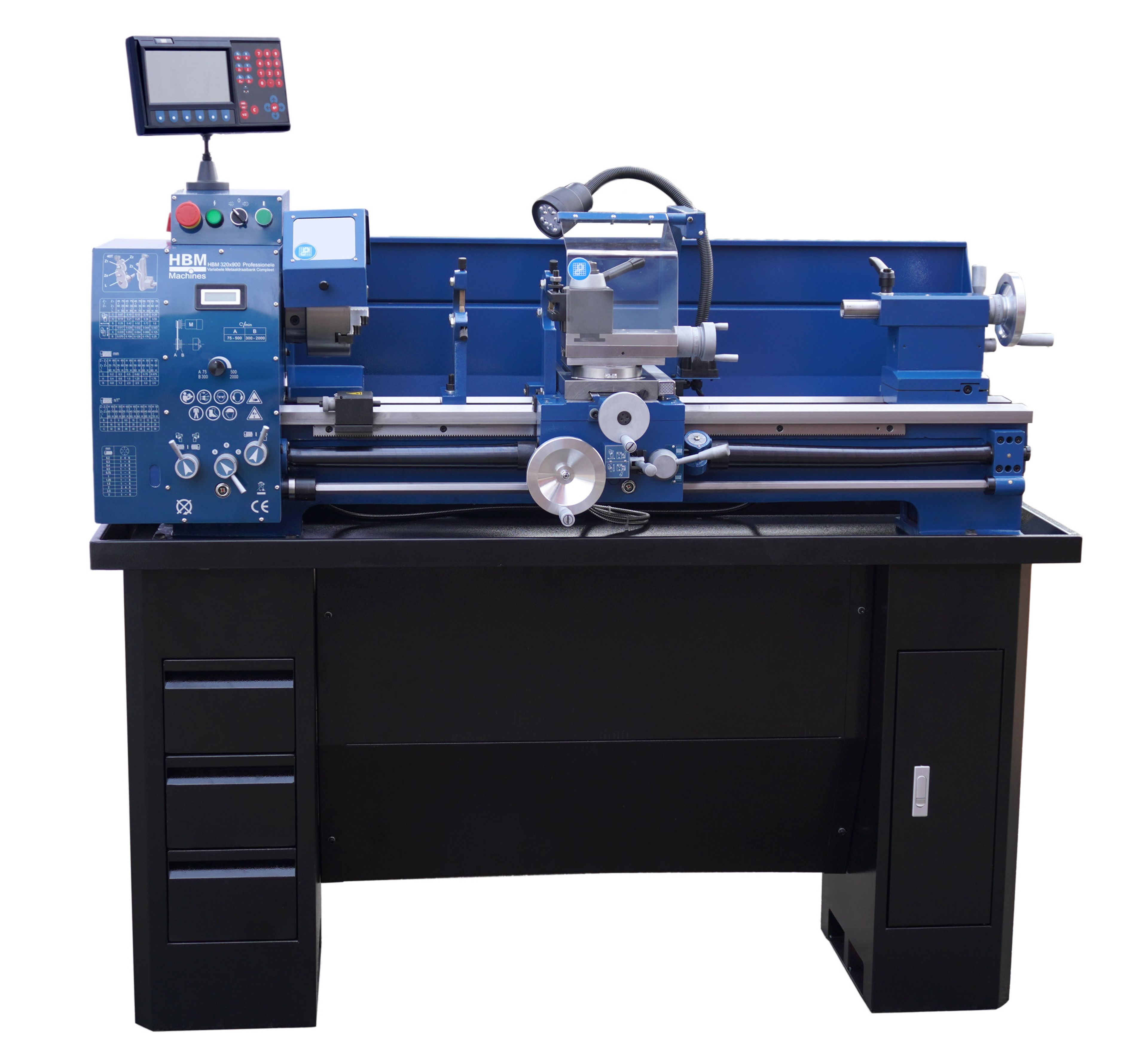 HBM tour à métaux 320 x 900 DRO vario Image 3