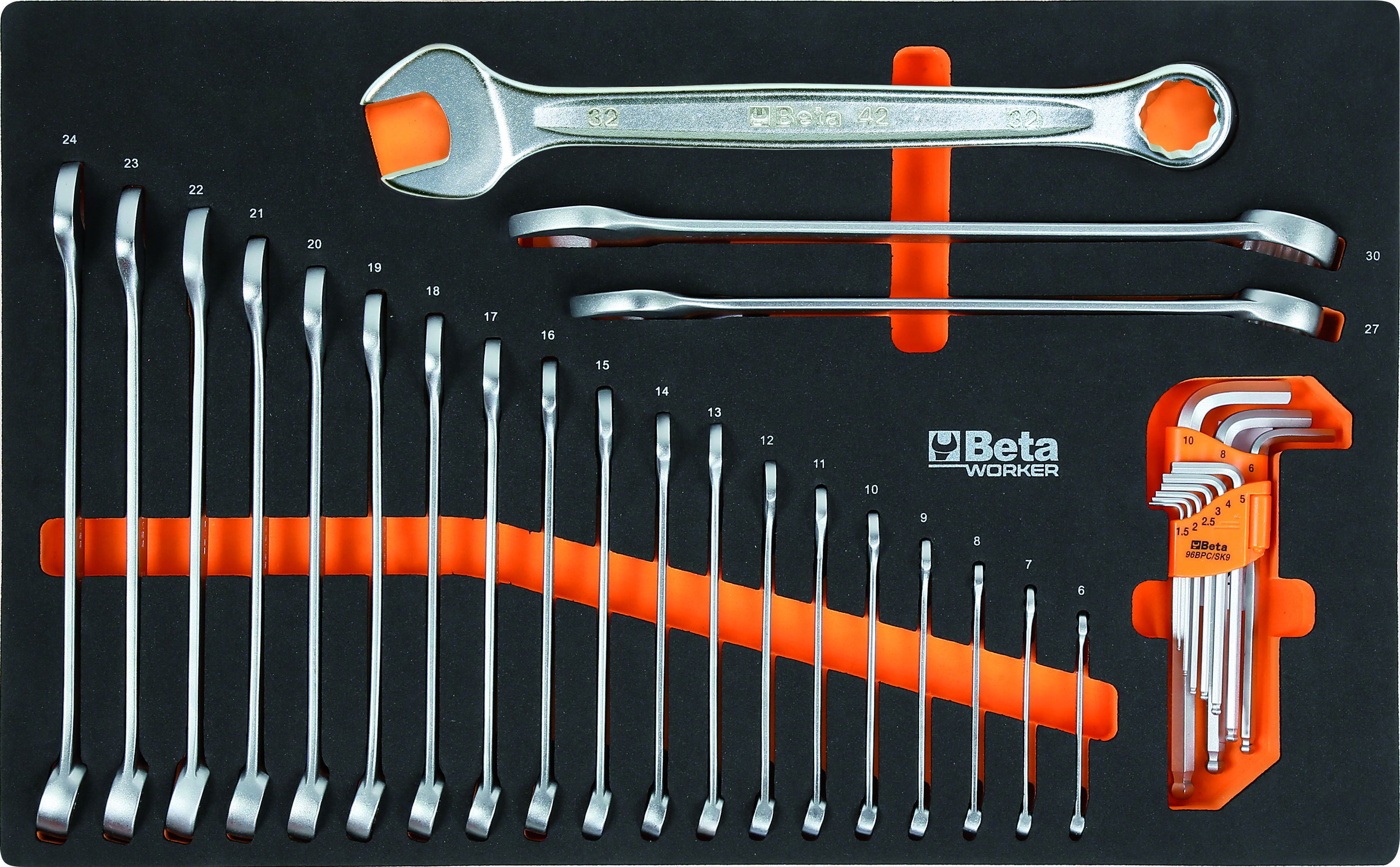 Beta XL Gevulde gereedschapswagen C2400S - 398 Delig Image 3