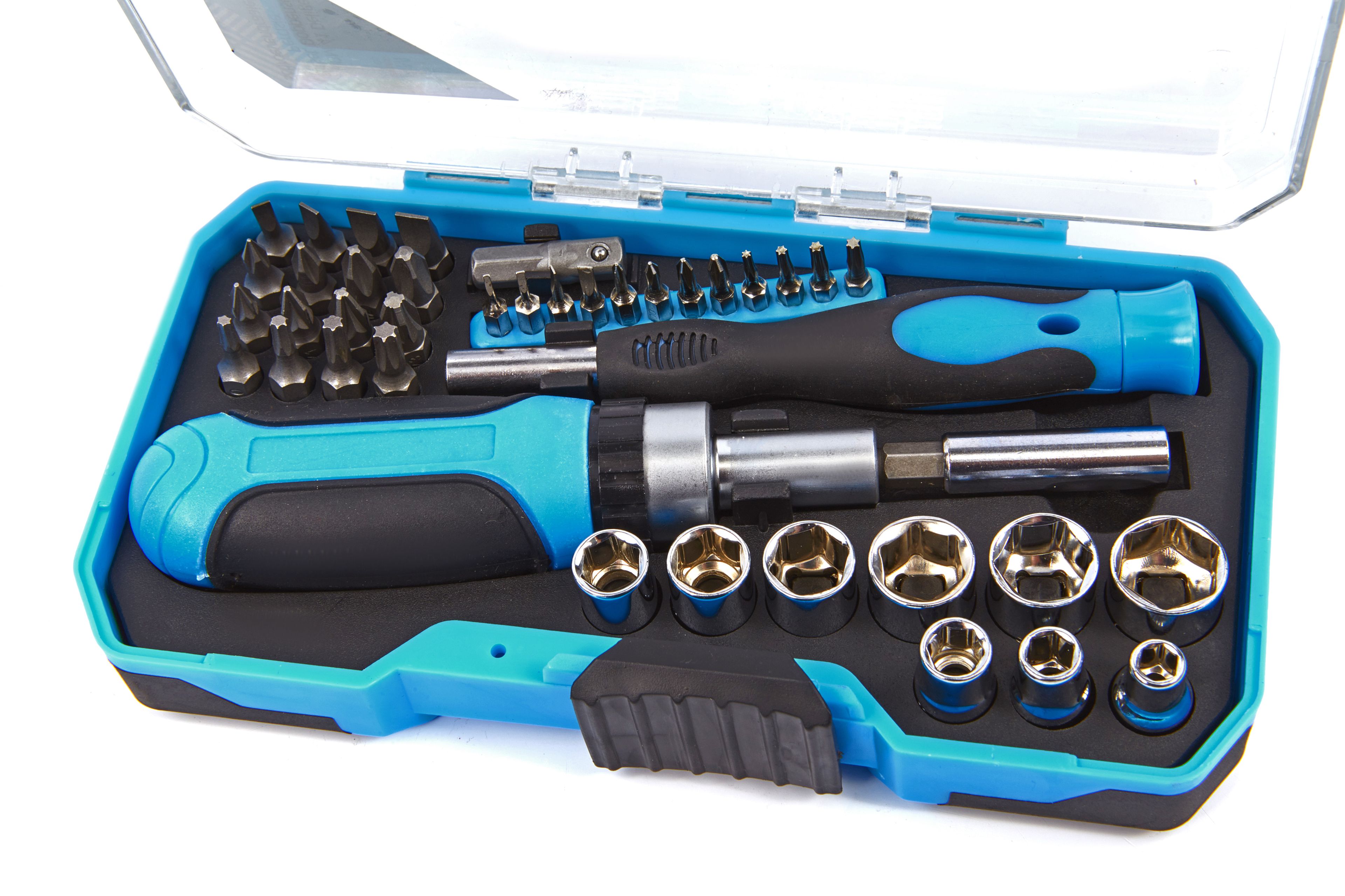 Conjunto de bits HBM de 41 piezas, conjunto de vasos, conjunto de destornilladores de precisión Image 3