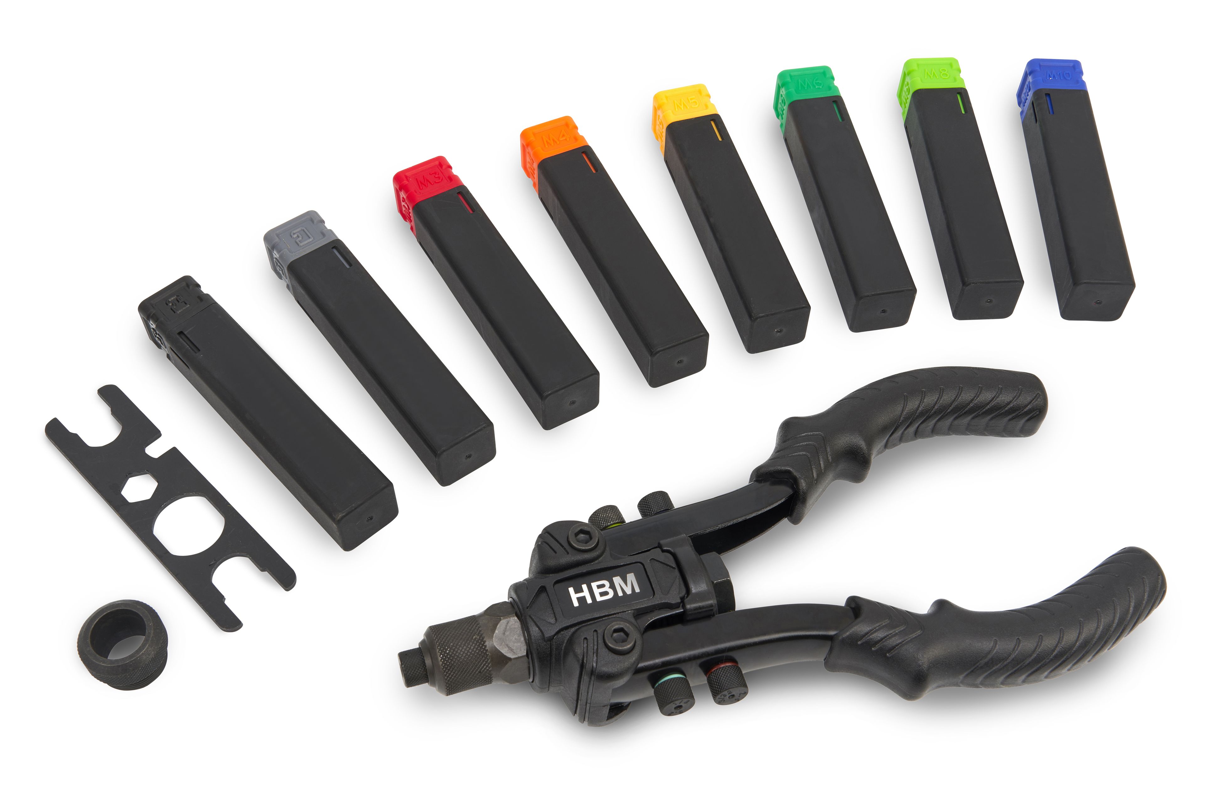 HBM Riveteuse aveugle et pistolet à rivets professionnel Image 3