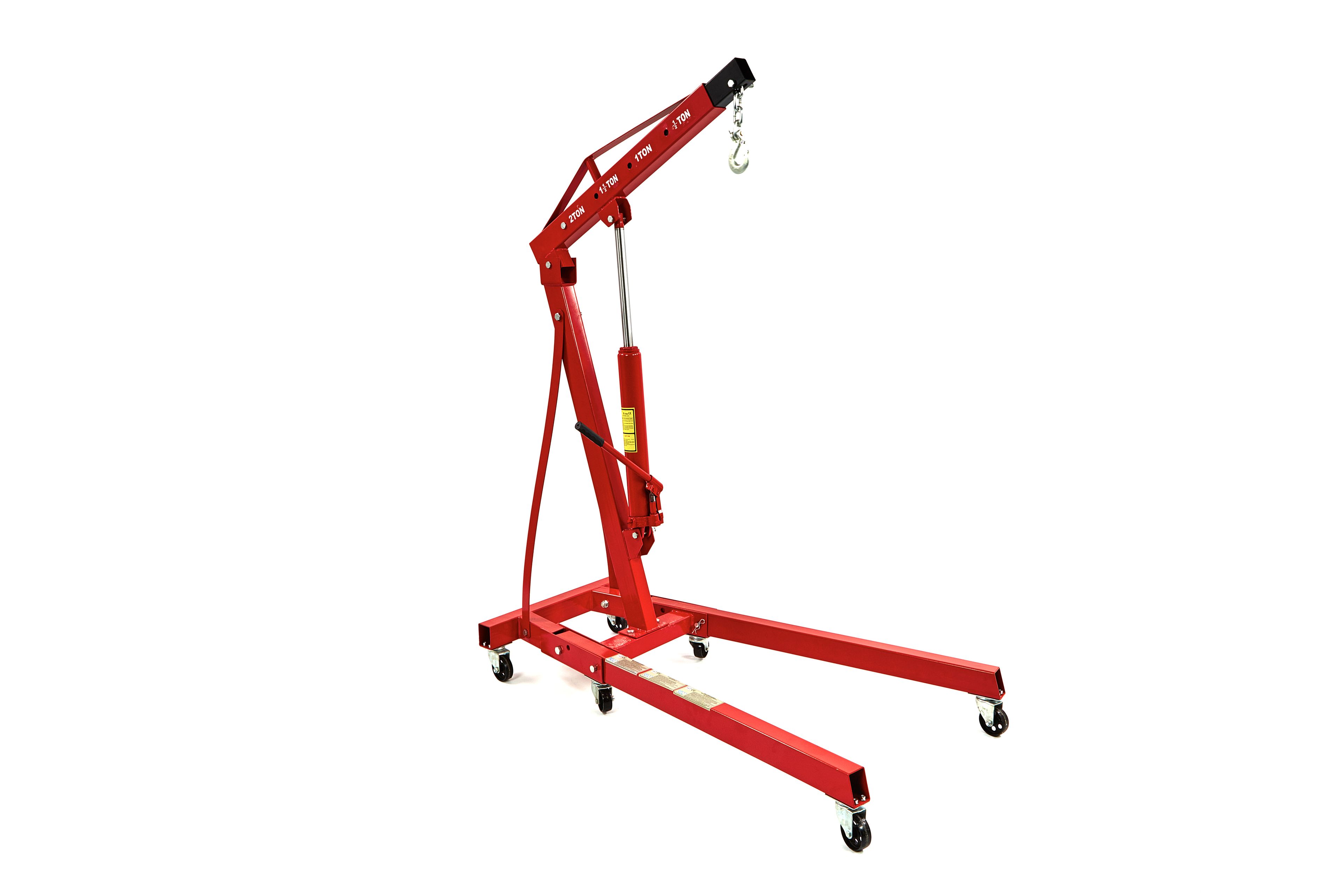 Grue pliable d'atelier HBM 2 tonnes / Grue de bloc moteur Image 2