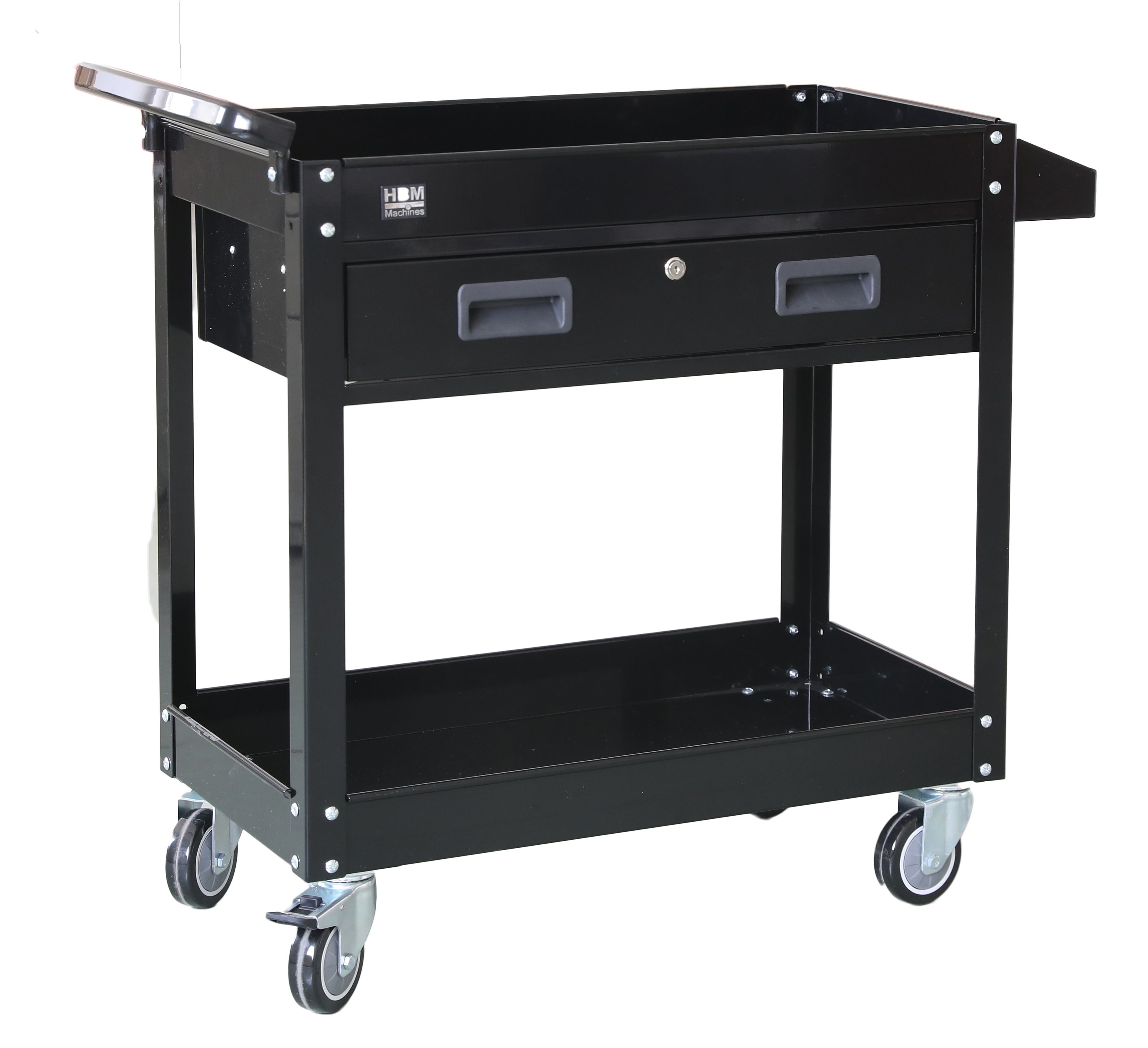 HBM Chariot à outils 90 cm, noire