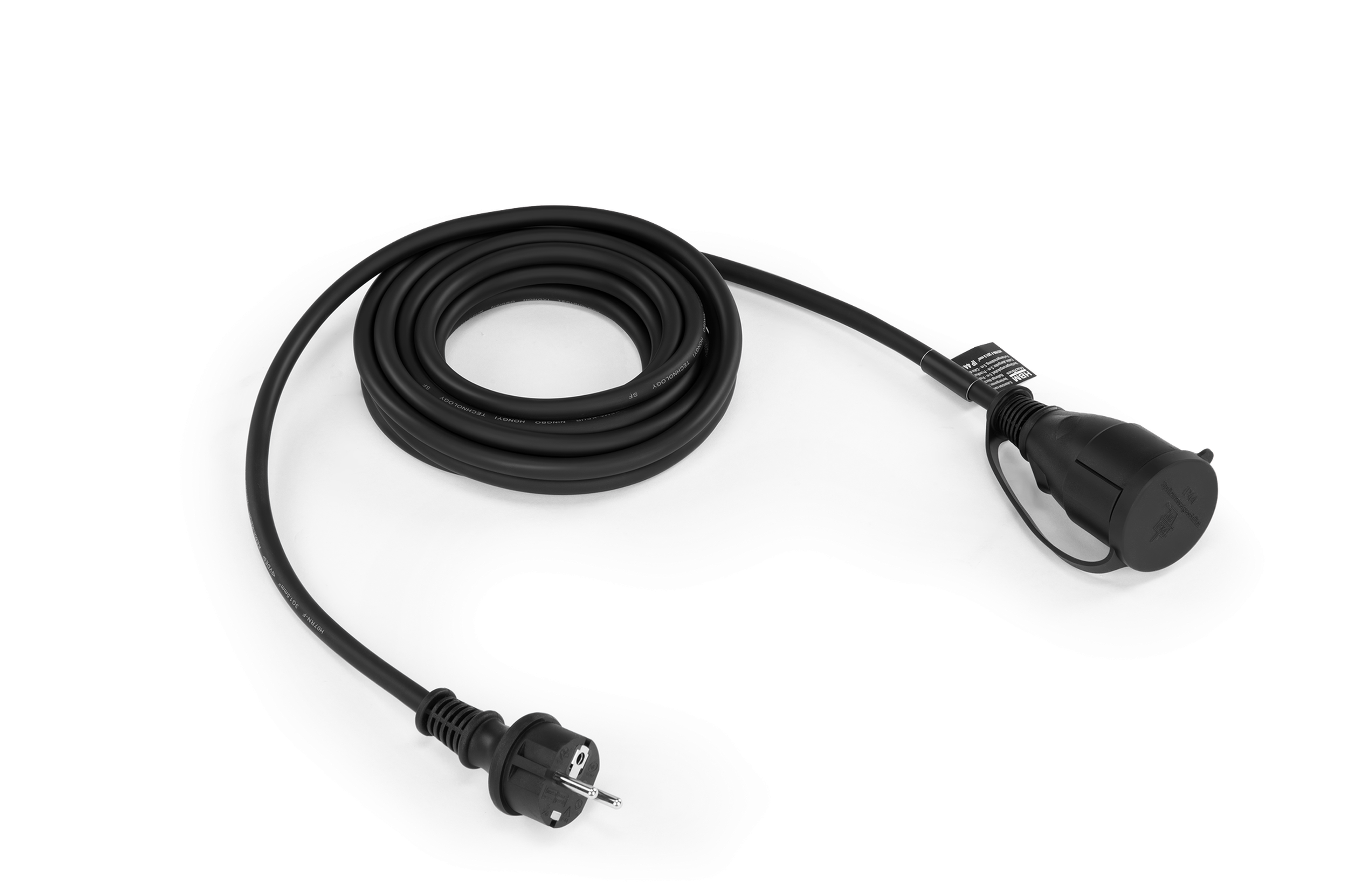 HBM verlengsnoer H07RN-F 3G1.5mm² 1-voudig IP44 5m