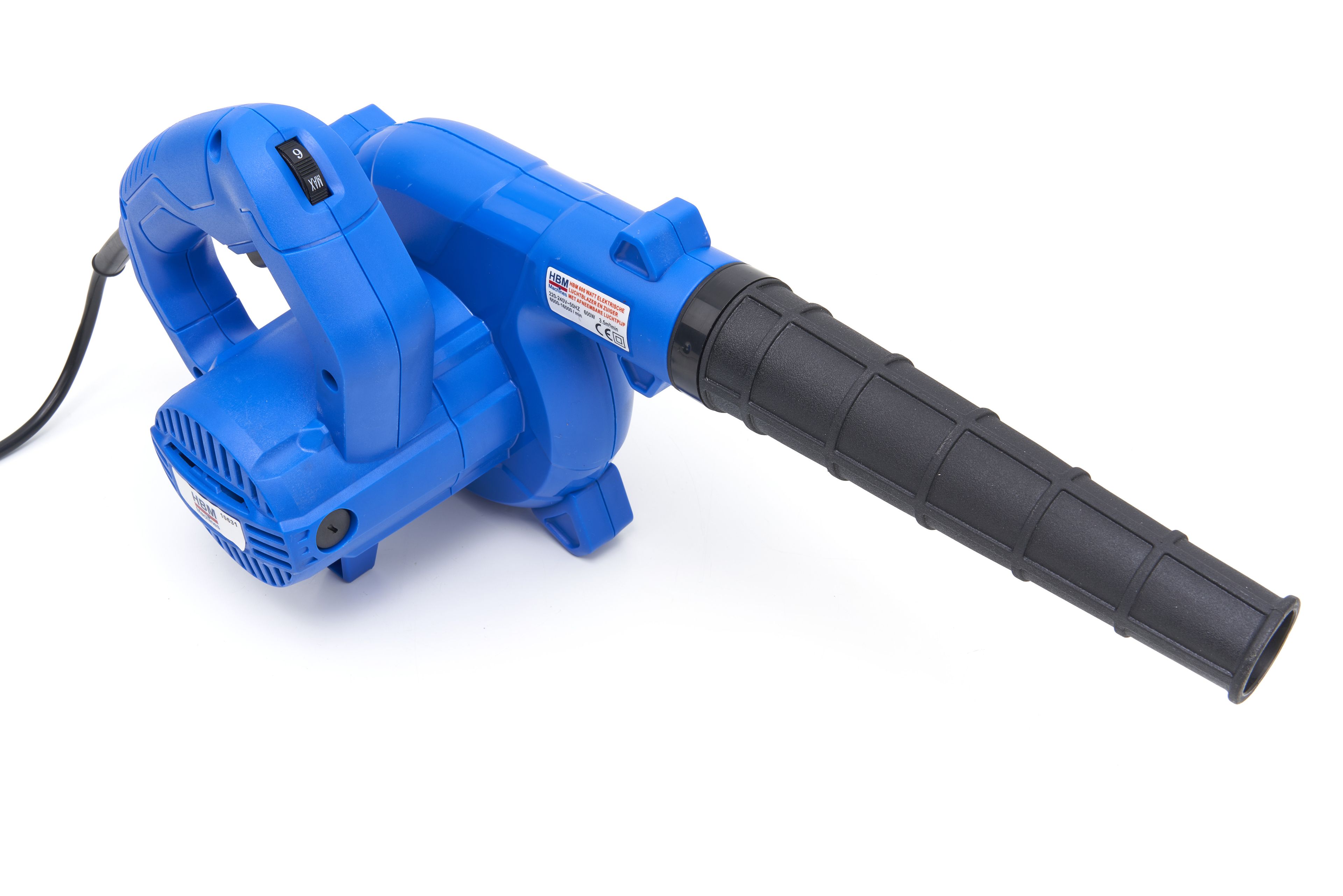 Soplador y aspirador eléctrico HBM de 400 vatios con tubo de aire desmontable Image 3