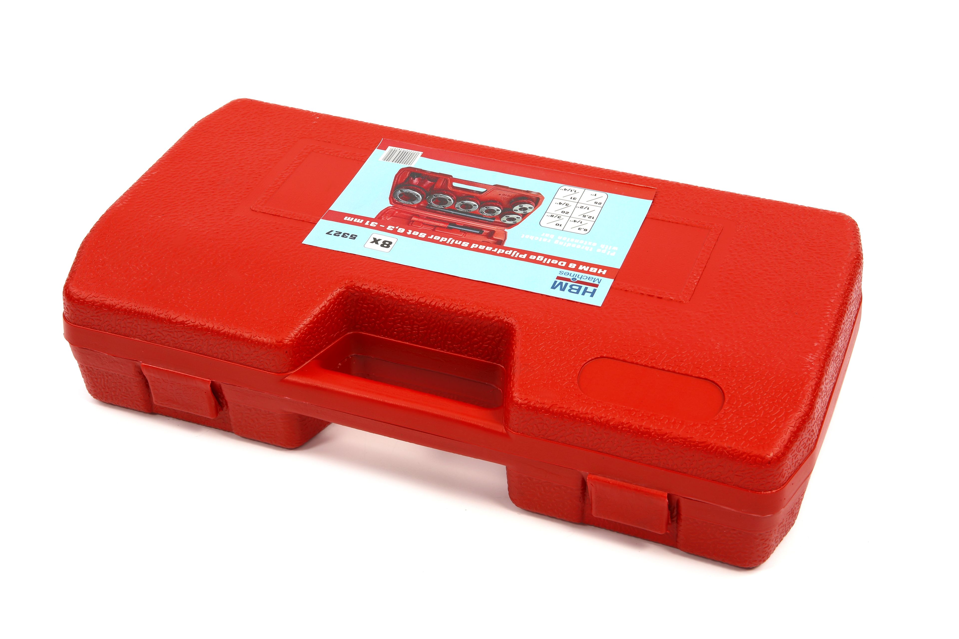 HBM 8 Delige Pijpdraadsnijset 6,3 – 31 mm Image 3