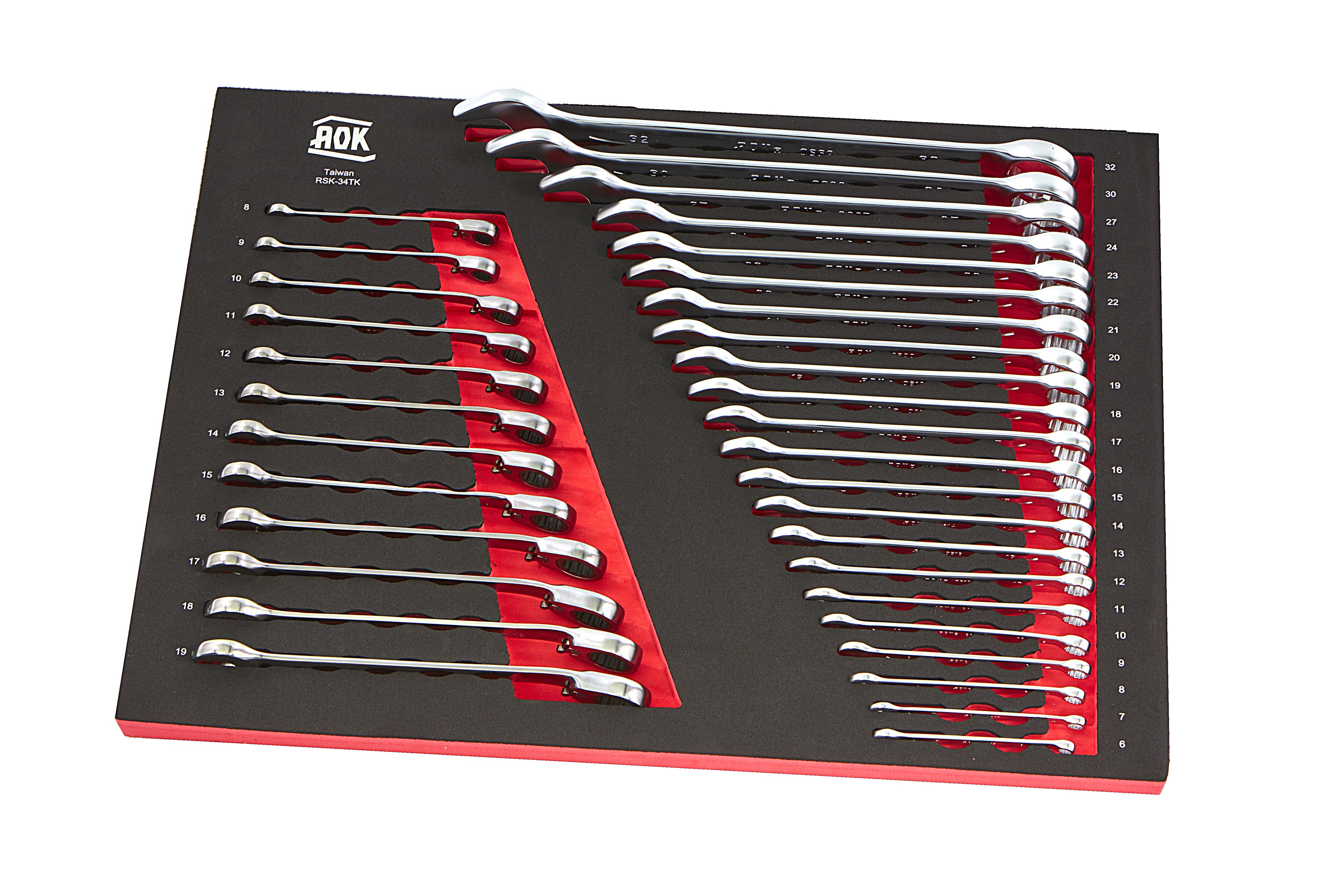 AOK Professionele Gevulde Gereedschapswagen - 249 Delig Image 25