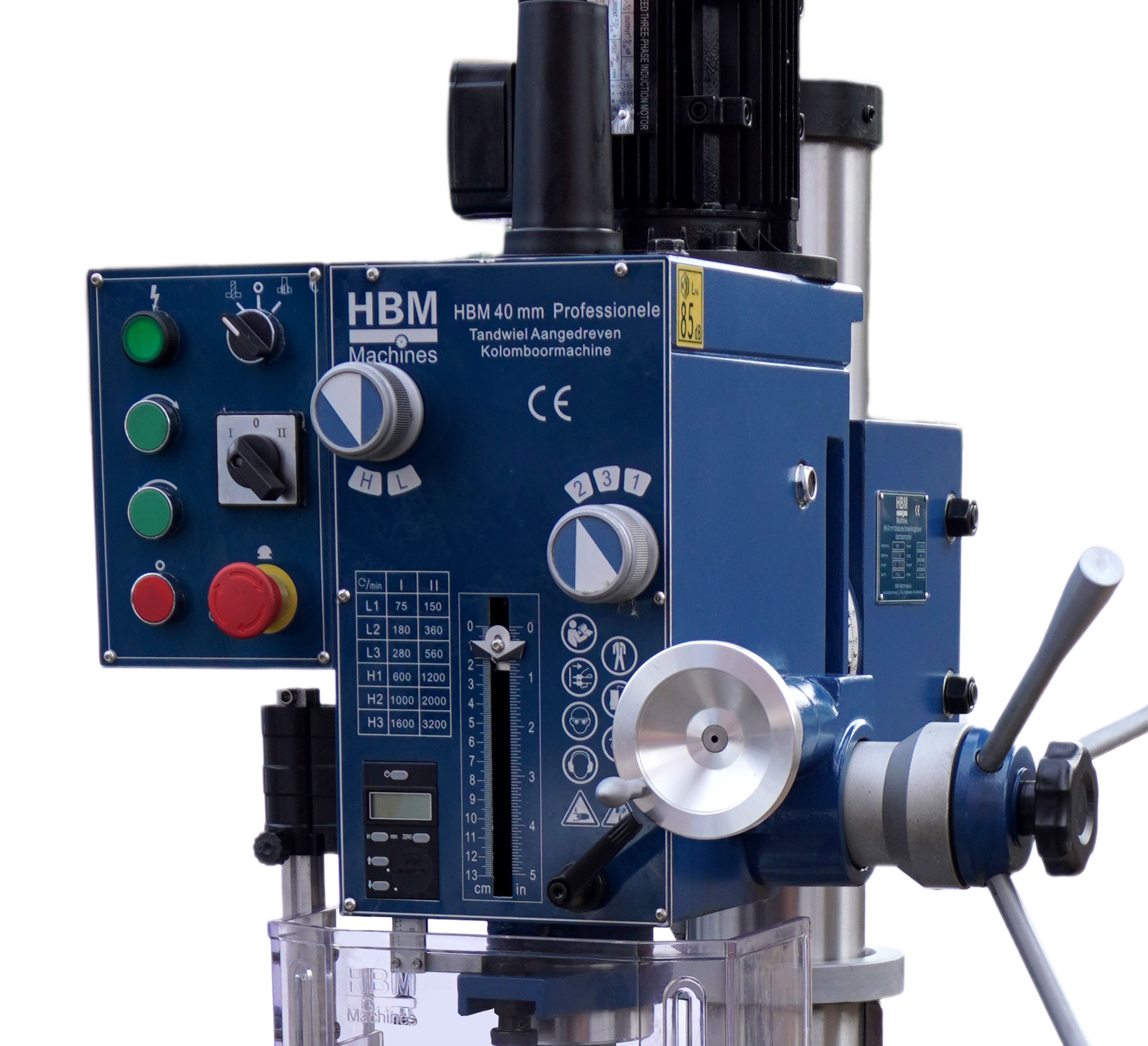 HBM 40 mm Tandwiel Aangedreven Kolomboormachine Image 5