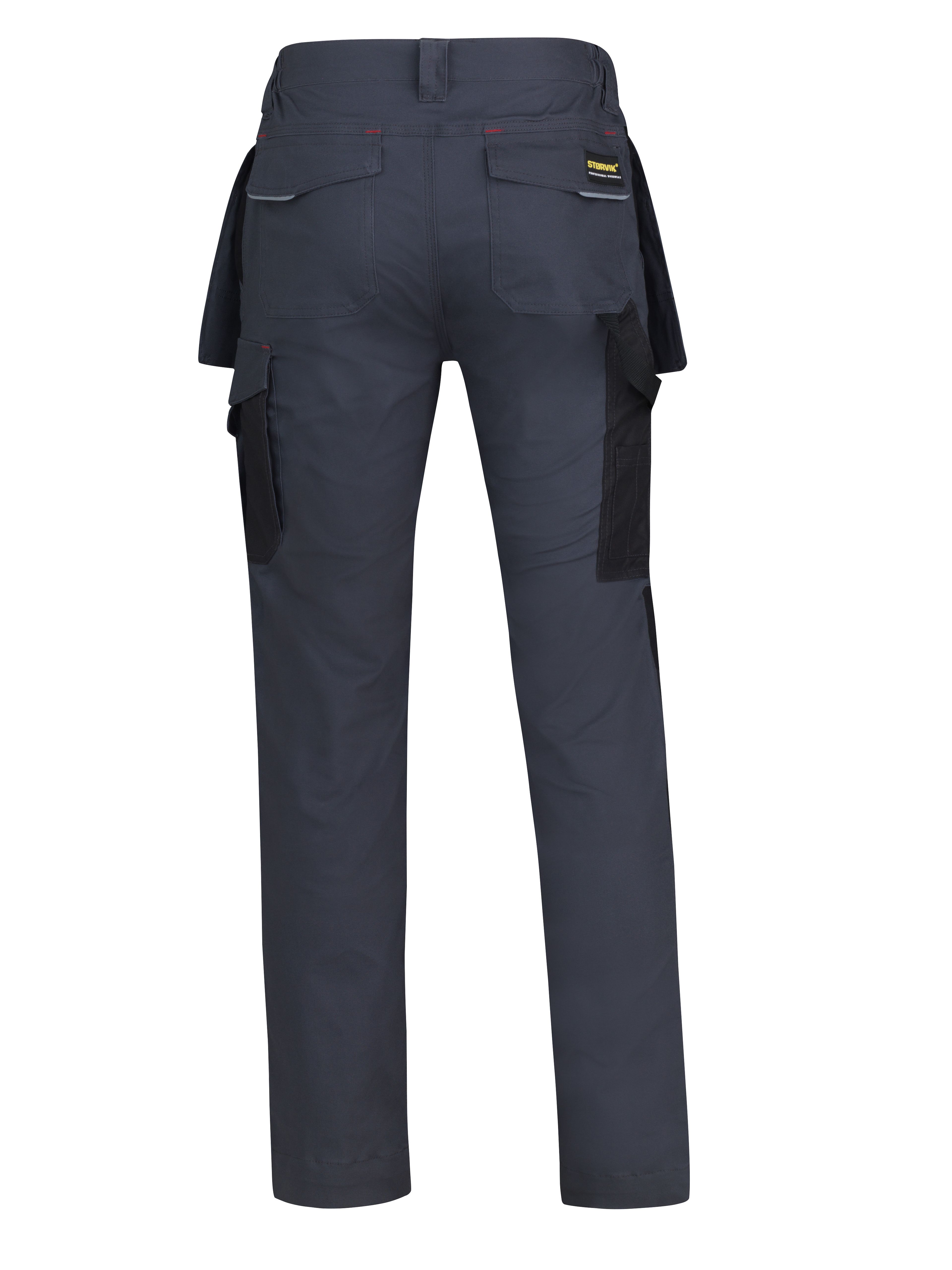 Storvik Tim pantalon de travail stretch anthracite XS Image 3