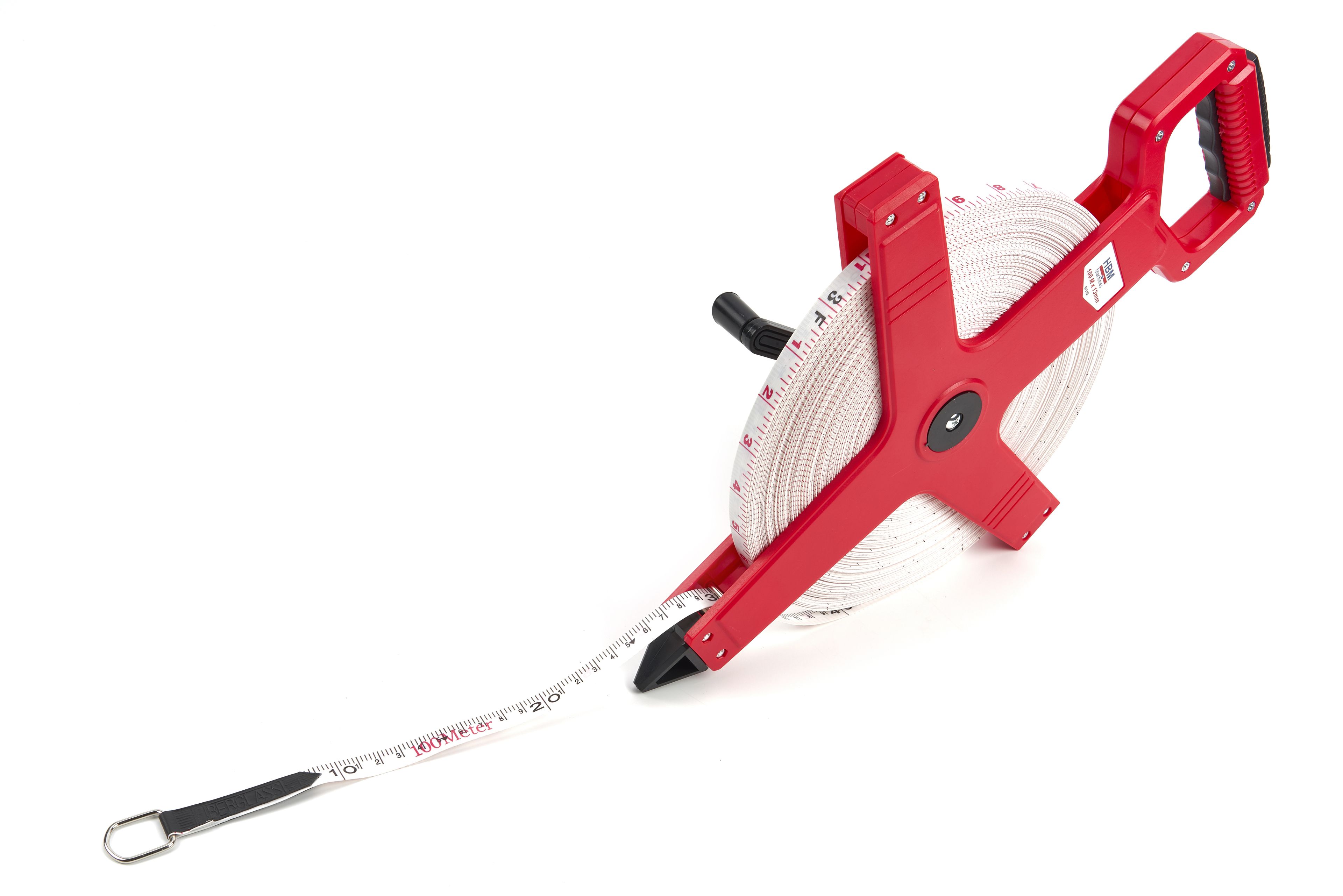 HBM 100 m x 13 mm Glasfaserbandmaß, Maßband, Vermesser Image 5