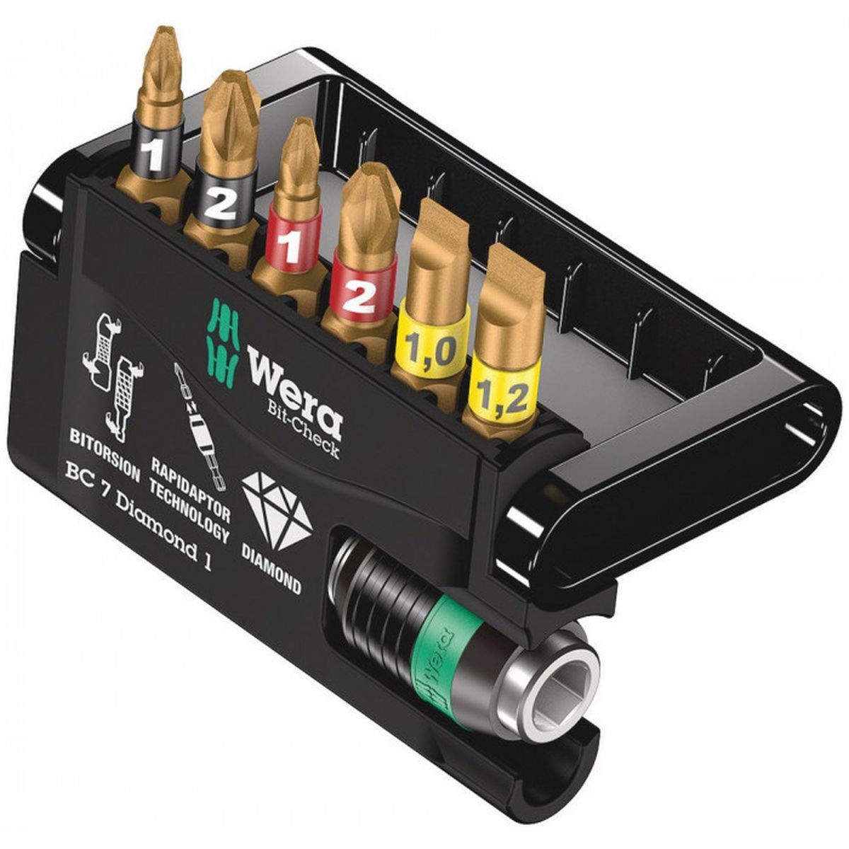 Wera Bit-Check 7 Diamond 5 stück