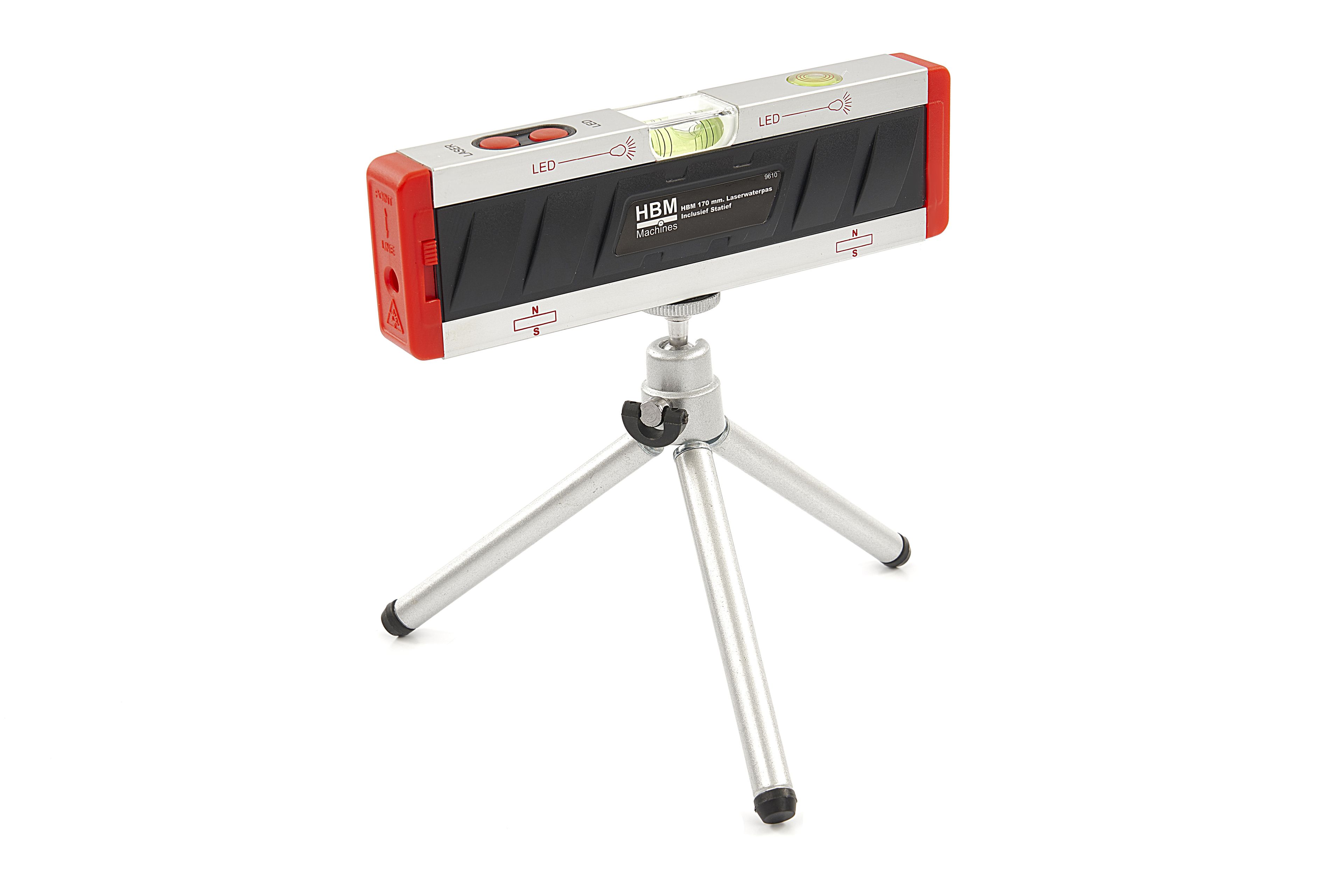 HBM 175 mm Laserwaterpas Inclusief Statief Image 2
