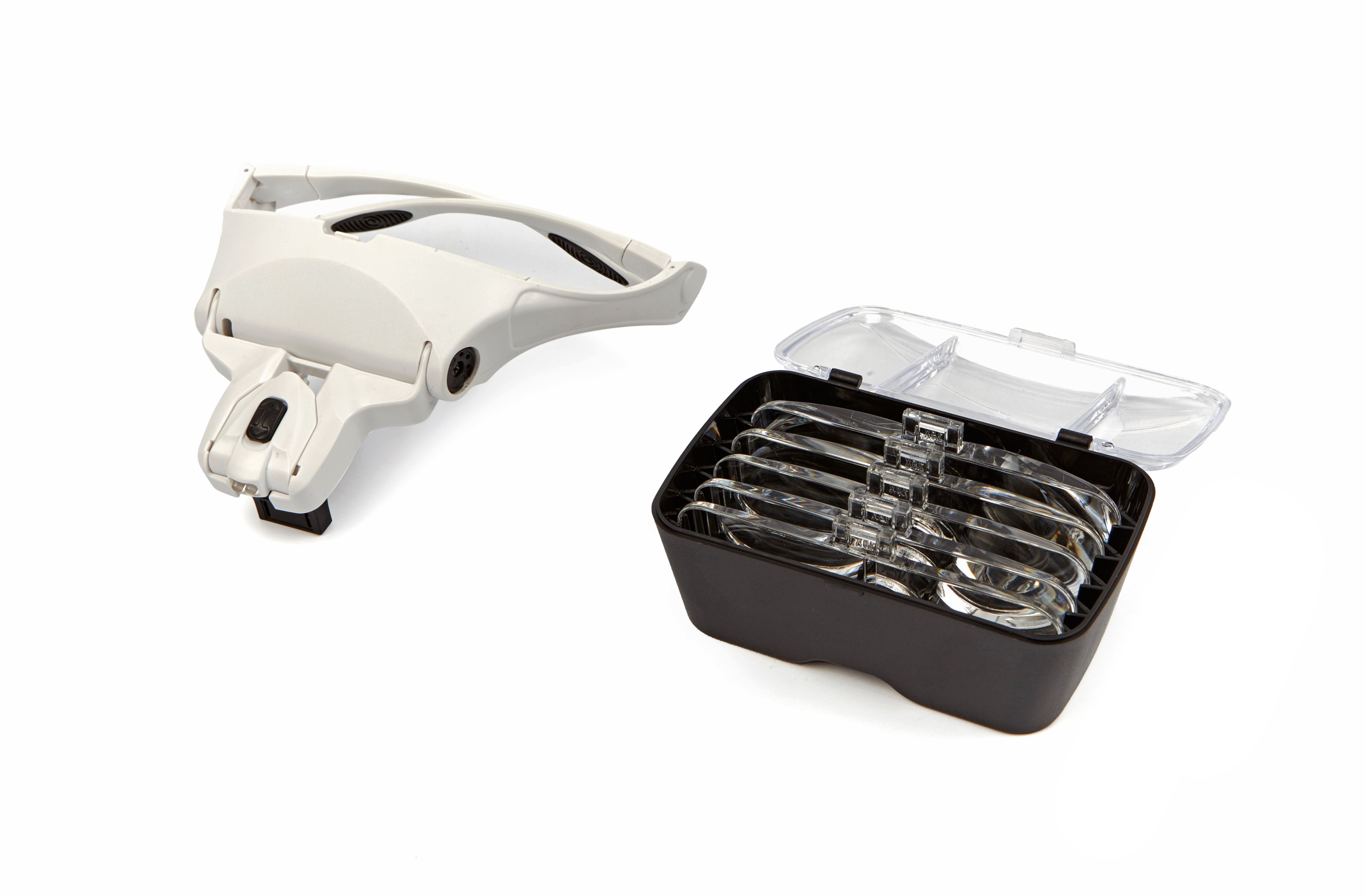 HBM Lunettes Loupe de Luxe avec 4 jeux de verres Image 2