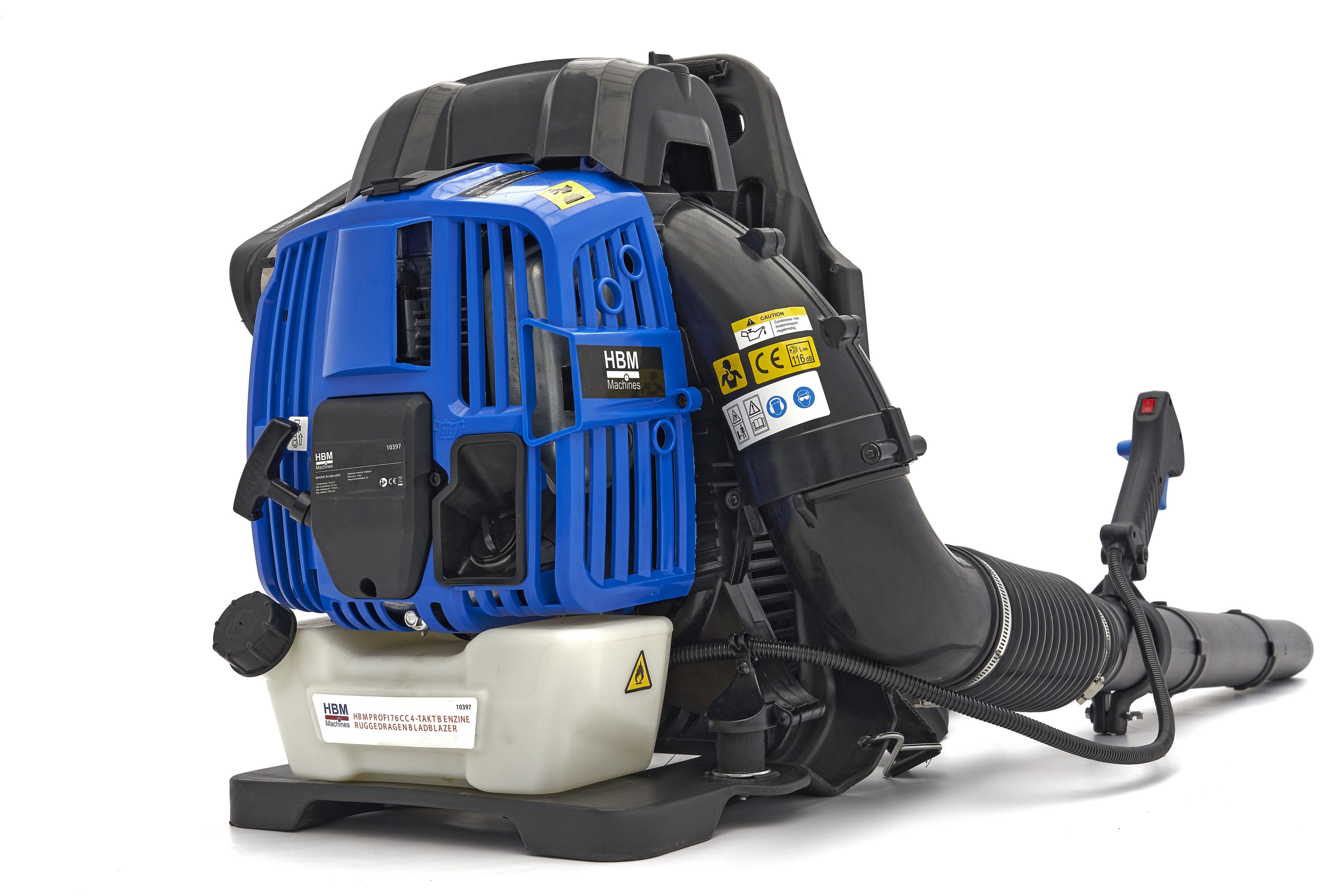 HBM Profi 76 cc 4-Takt Benzine Ruggedragen Bladblazer Image 7