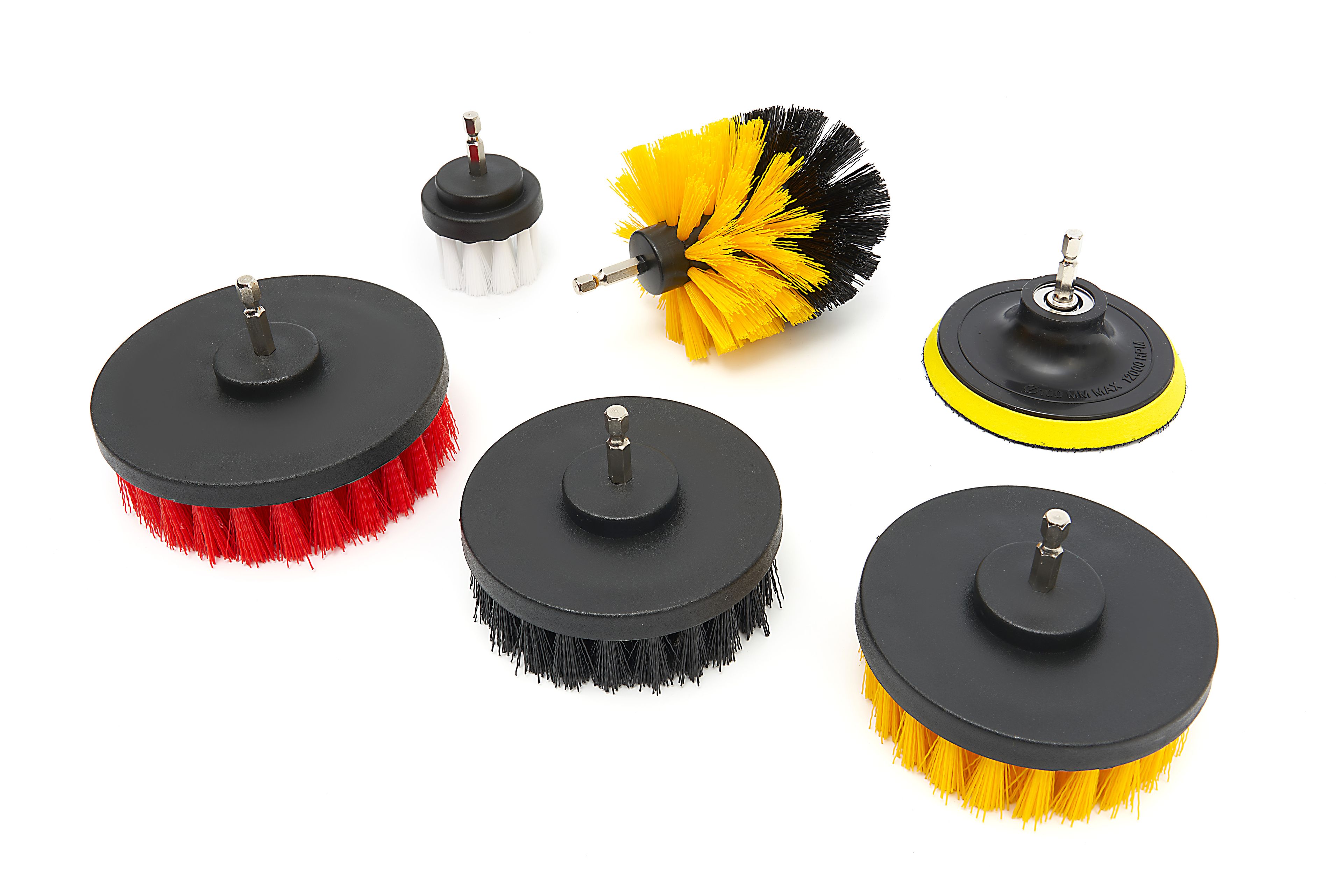 HBM Jeu de 16 pièces de nettoyage / polissage et ponçage pour perceuse Image 2