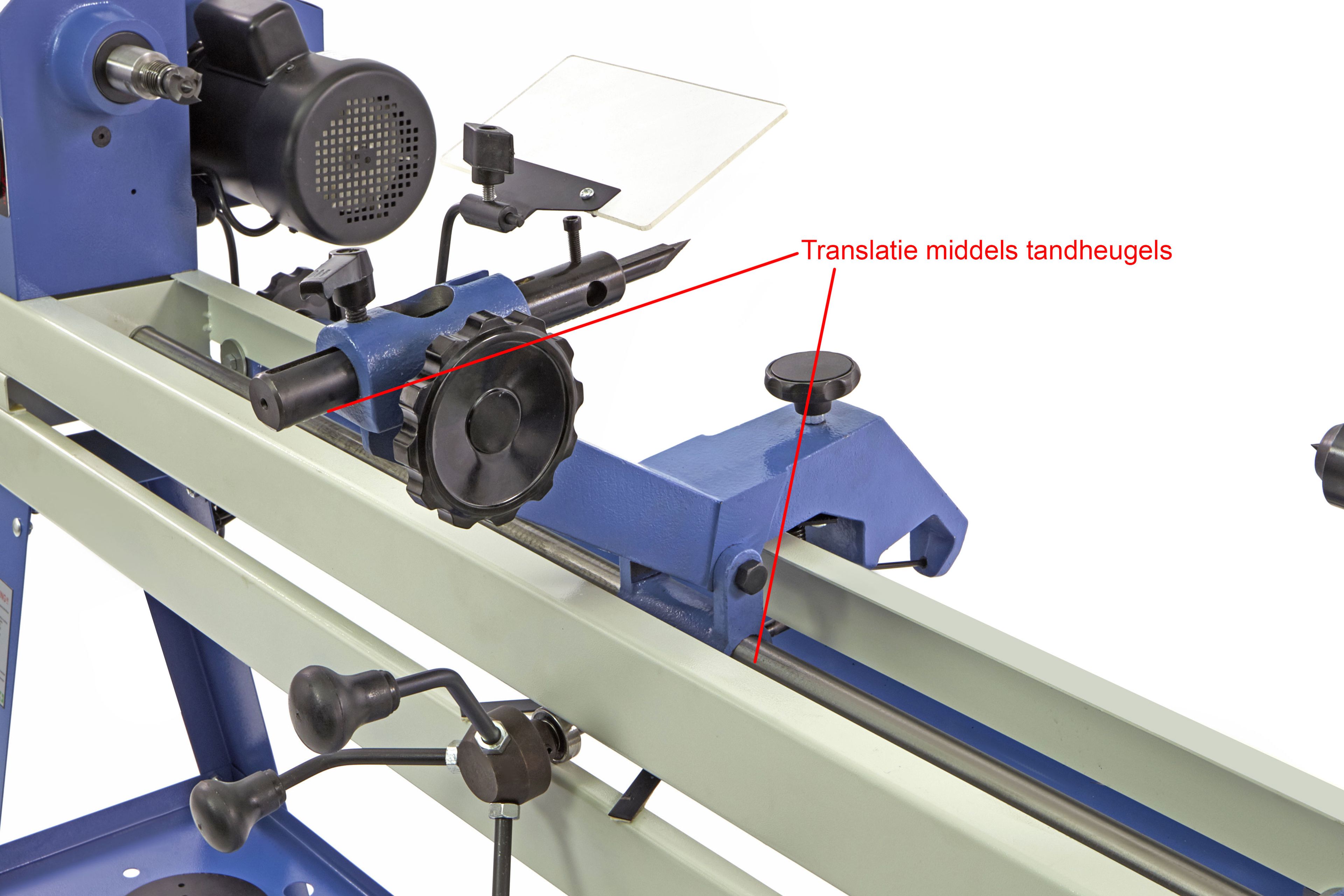 HBM 1100 Variabele Houtdraaibank met Kopieerinrichting Image 6