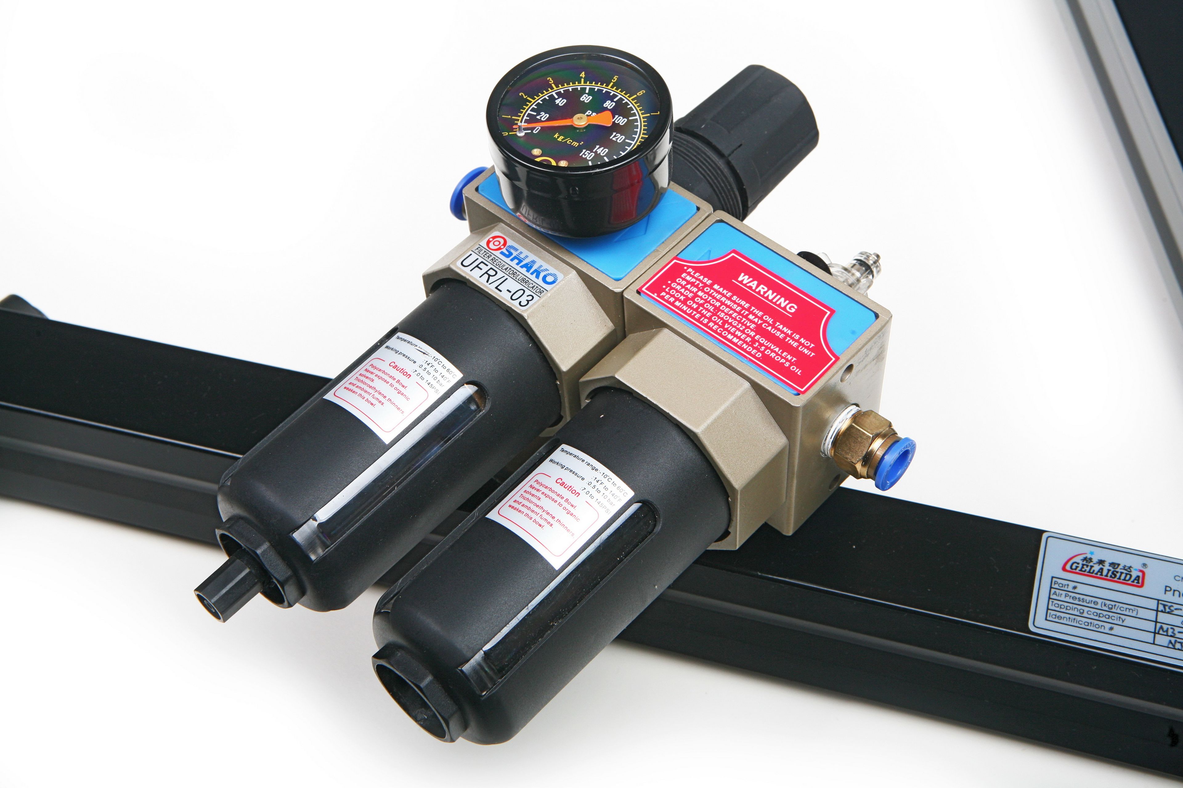 HBM M3 - M12 Braccio di filettatura pneumatico, Macchina per filettare Image 4