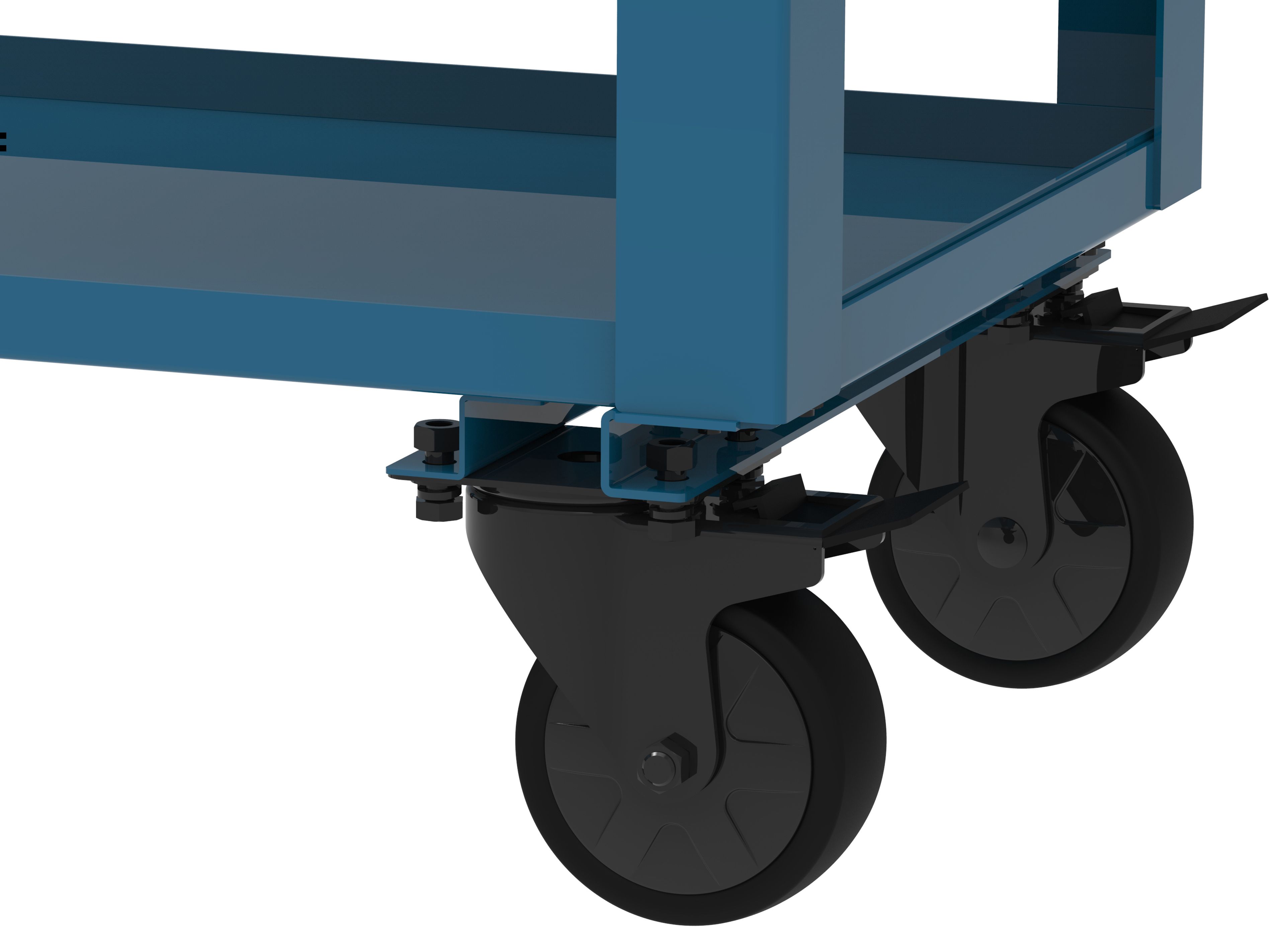 HBM Carro de herramientas, azul Image 3