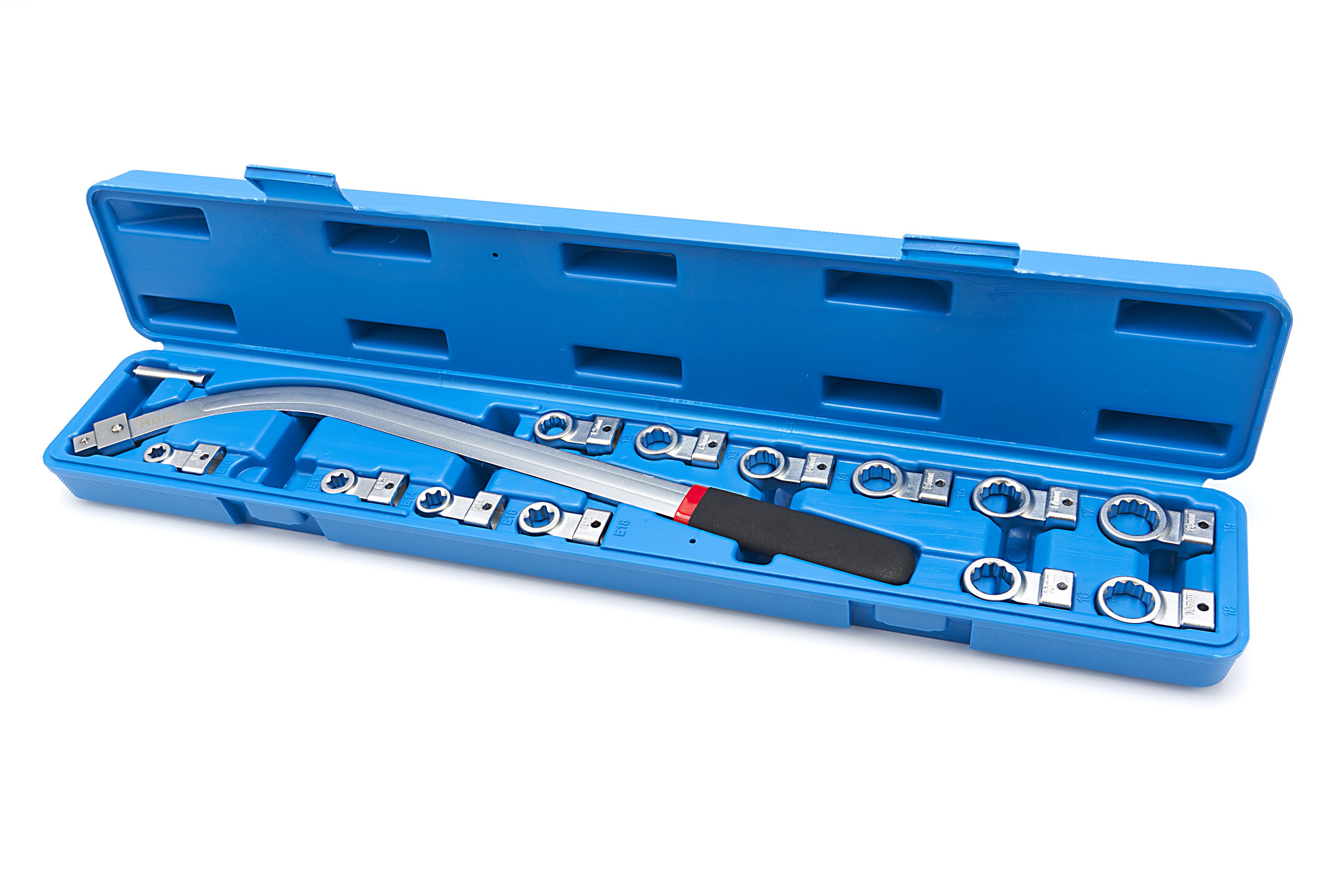 HBM 15 Delige V-Snaar, Poelie, Multiriem Ringsleutelset