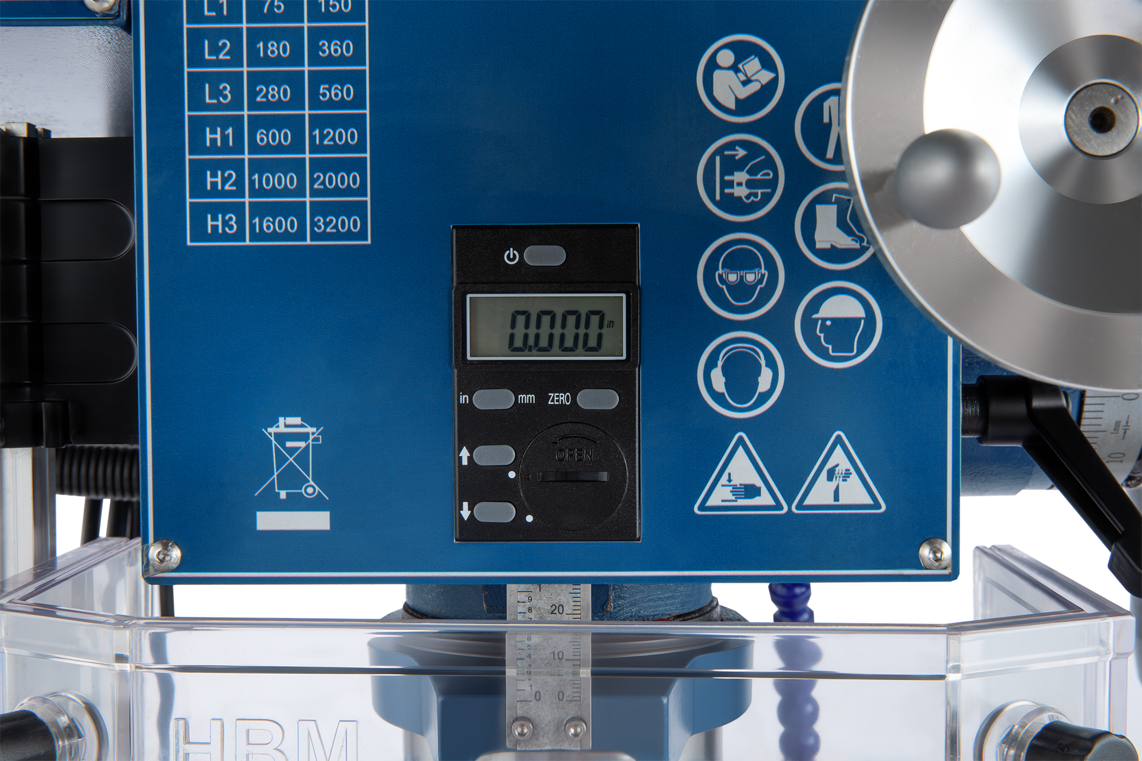 HBM 40 H Perceuse, Taraudeuse, Fraiseuse complète Image 8