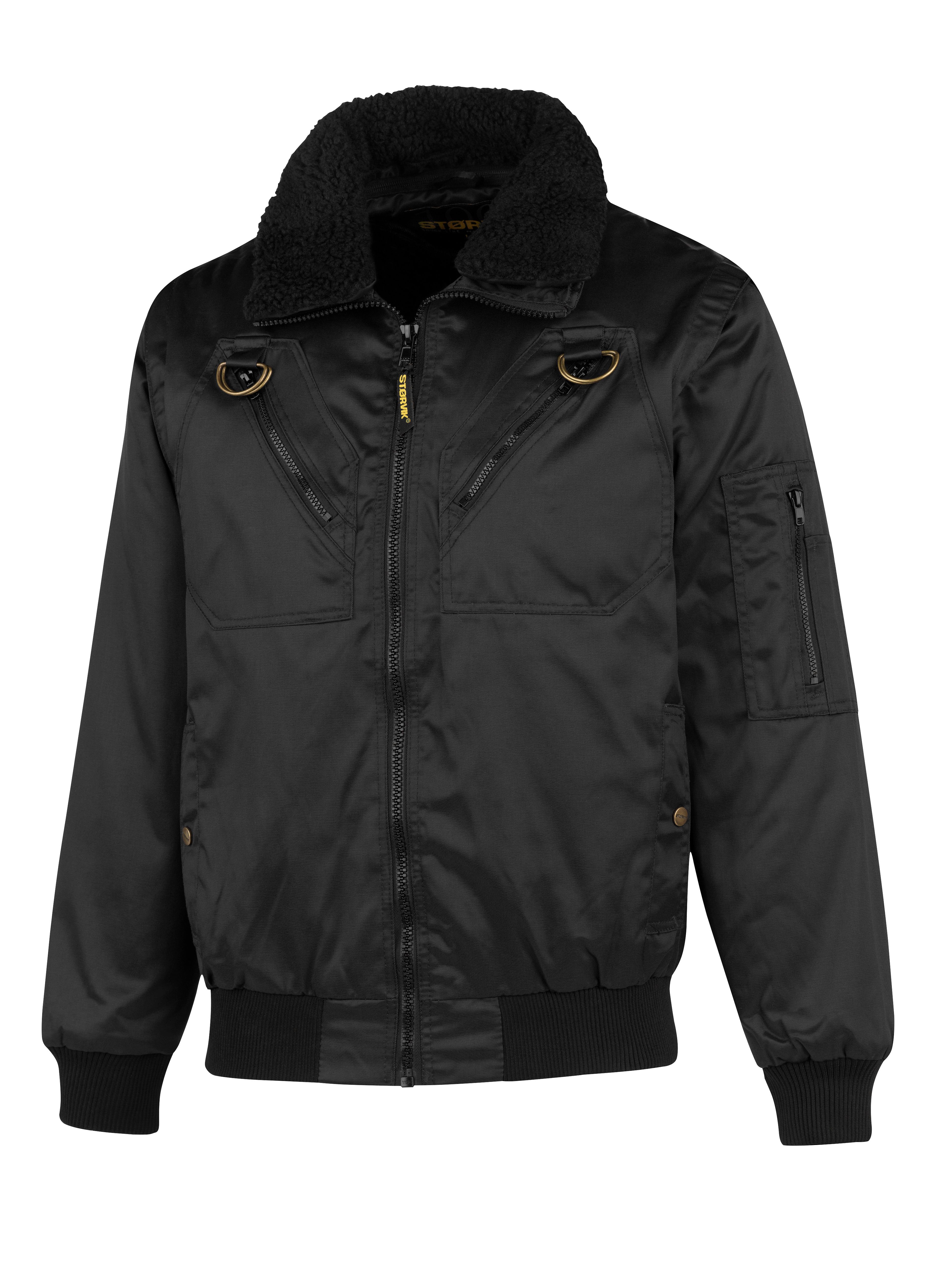 Storvik Stockholm Workjacket Pilot Jacket Noir XL Image 2