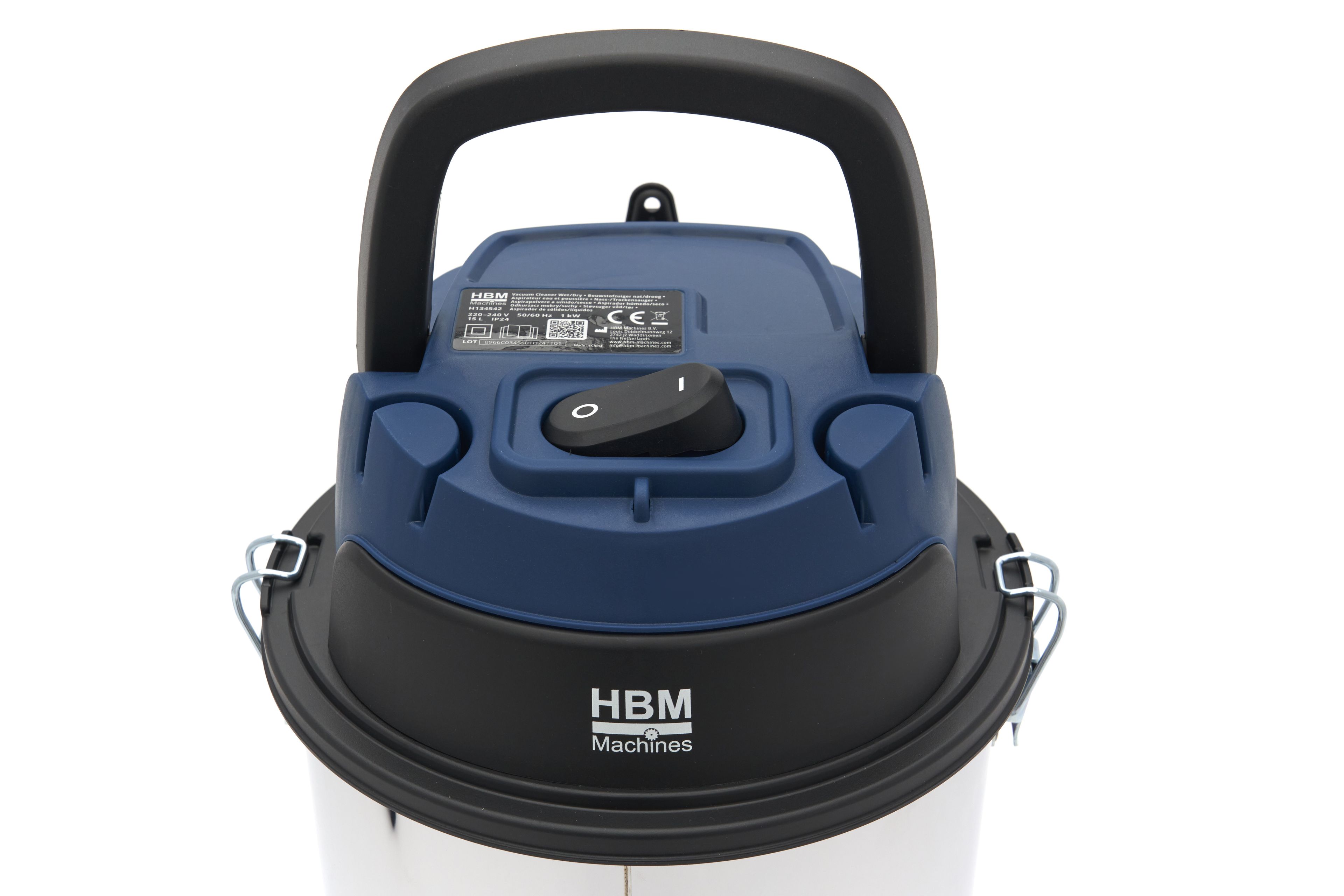 HBM bouwstofzuiger nat/droog 1000W 15L Image 10