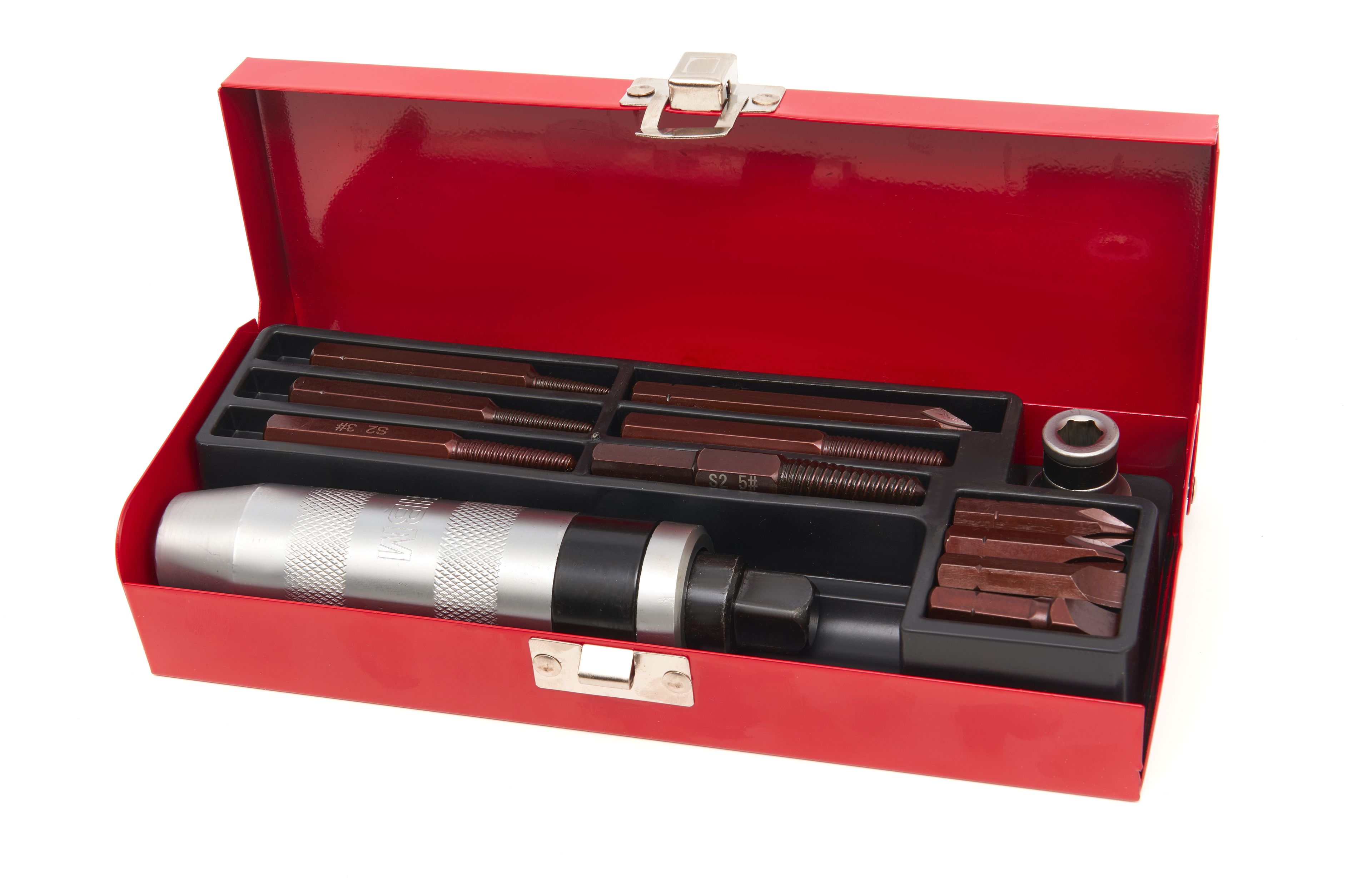 HBM 13 Delige Slagschroevendraaier Met Dolle Bouten Remover Set Image 7