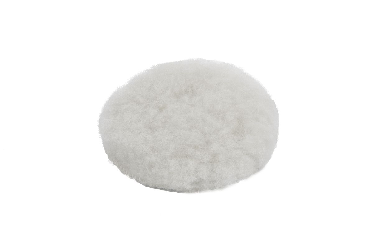Disco de pulido de lana de cordero HBM de 150 mm, cojín de pulido con velcro