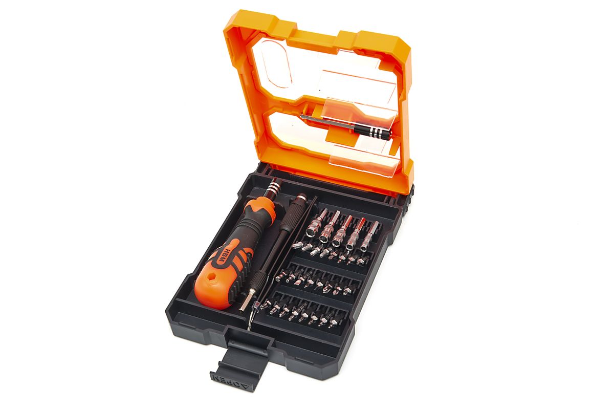 Conjunto de destornilladores de precisión HBM 34 piezas