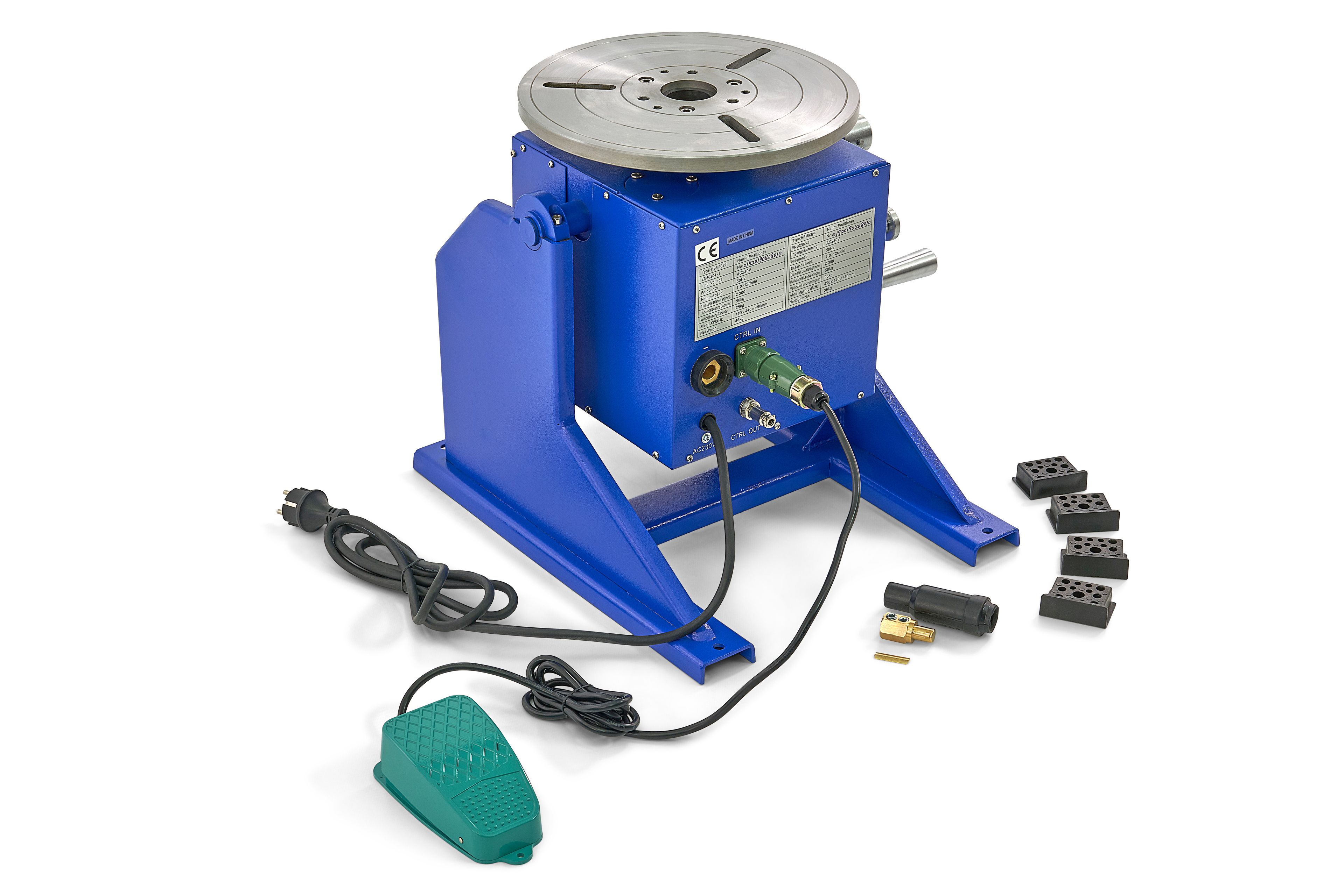 HBM Positionneur de soudage avec plateau rotatif motorisé 50 kg Image 9