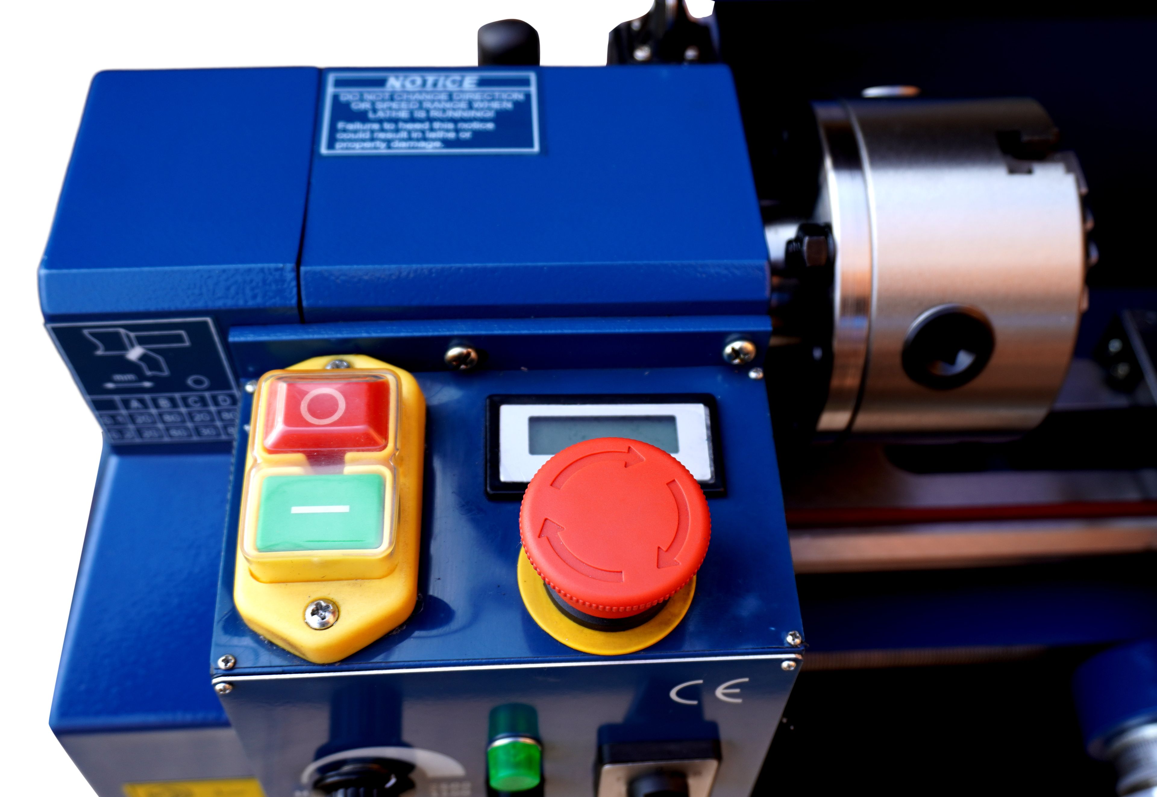 HBM mini torno para metal 180 x 300 Image 4