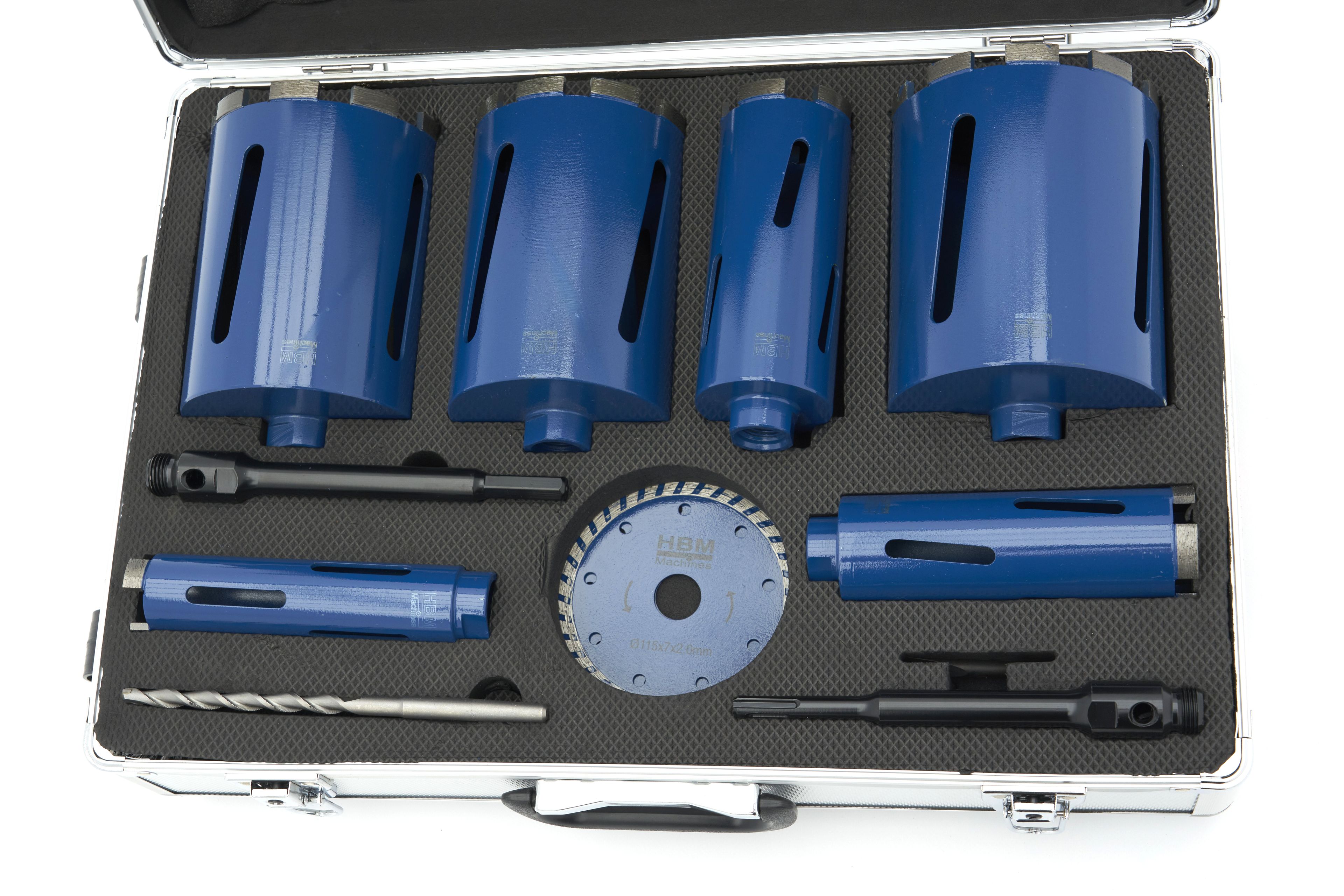 HBM kit de forages à cœur diamant 12 pièces Image 2