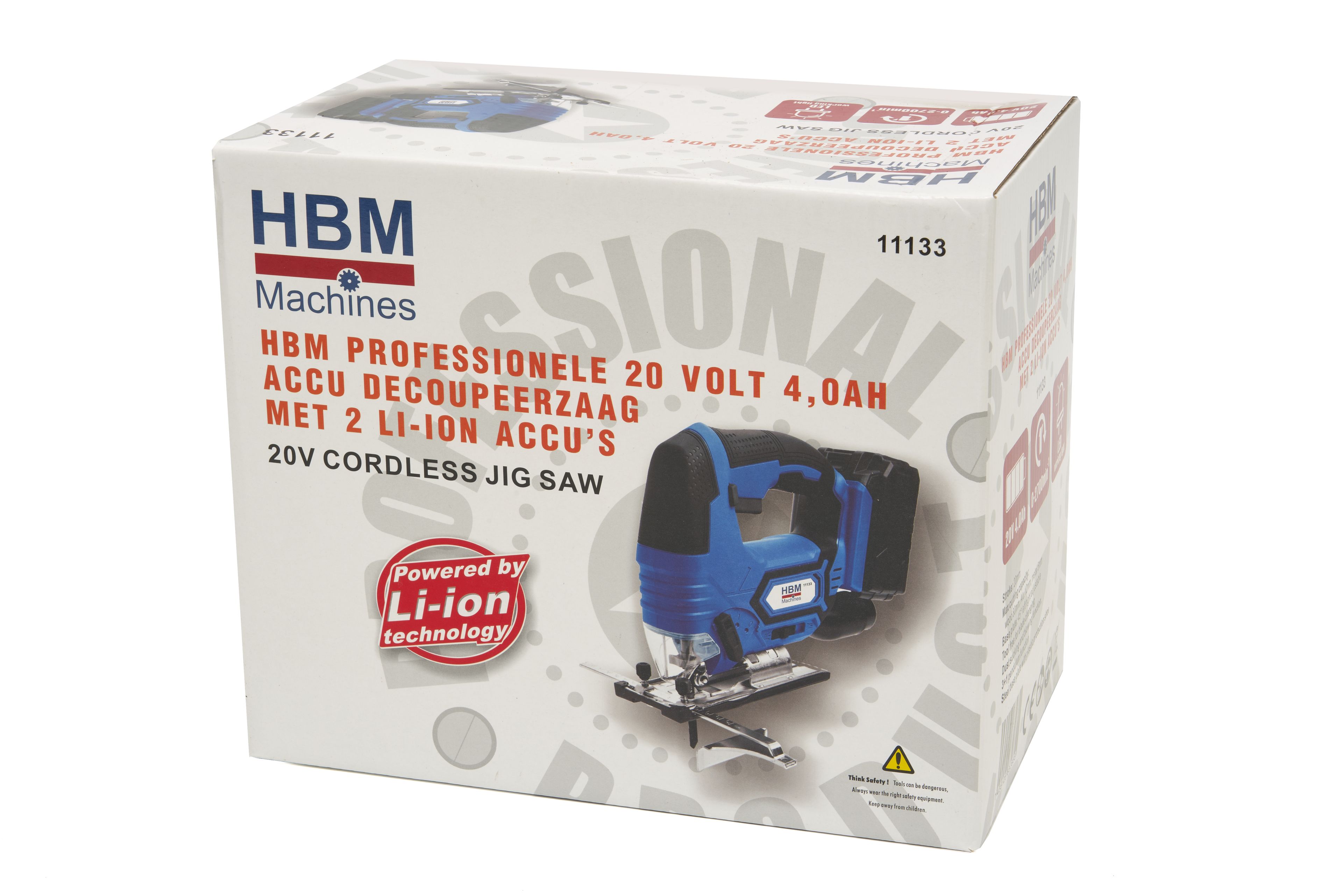 HBM 20 Volt 4,0AH Batterie pour HBM scie alternative, scie circulaire, scie sauteuse Image 15