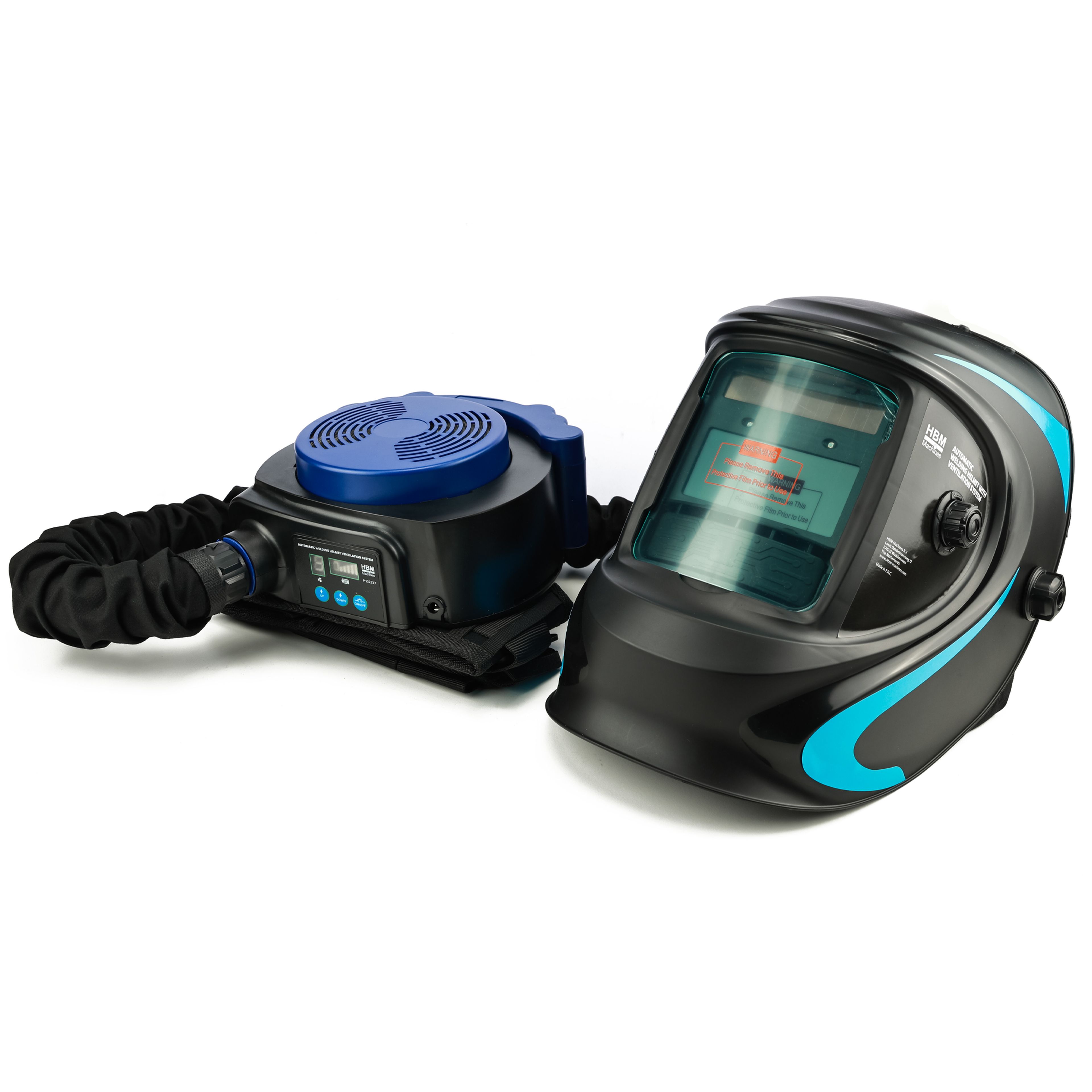 Casque de soudage automatique HBM avec système d'aération Image 2