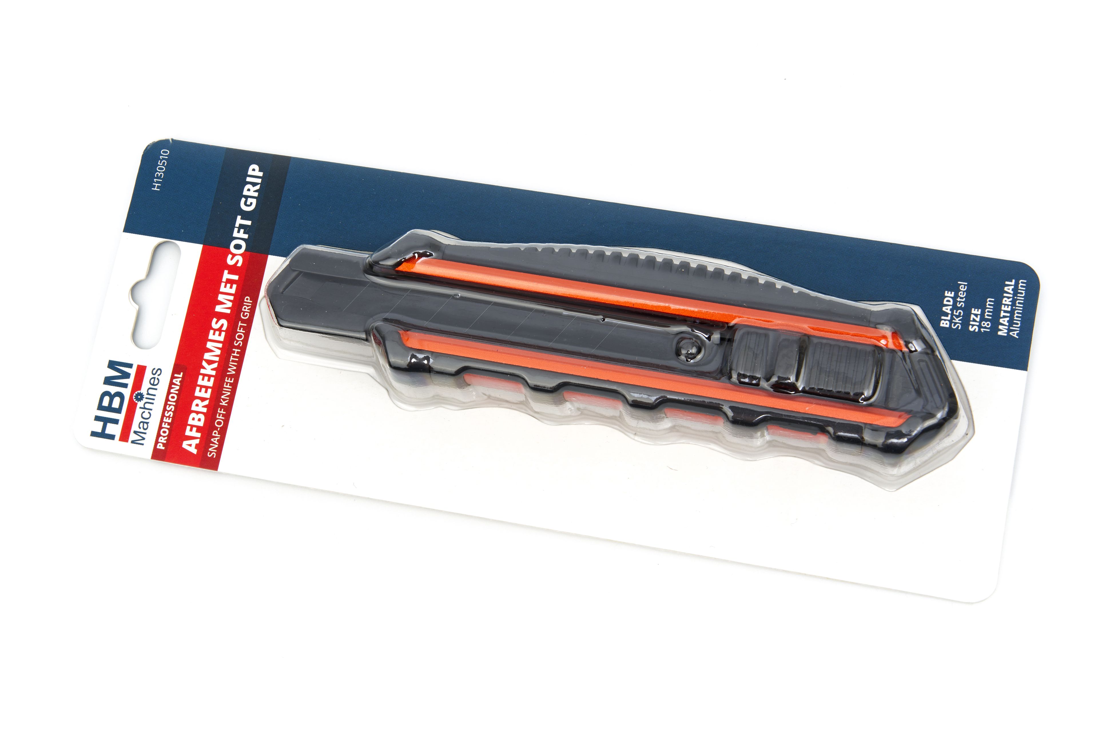 Cutter Universale Professionale in Alluminio HBM con Soft Grip da 18 mm Image 6