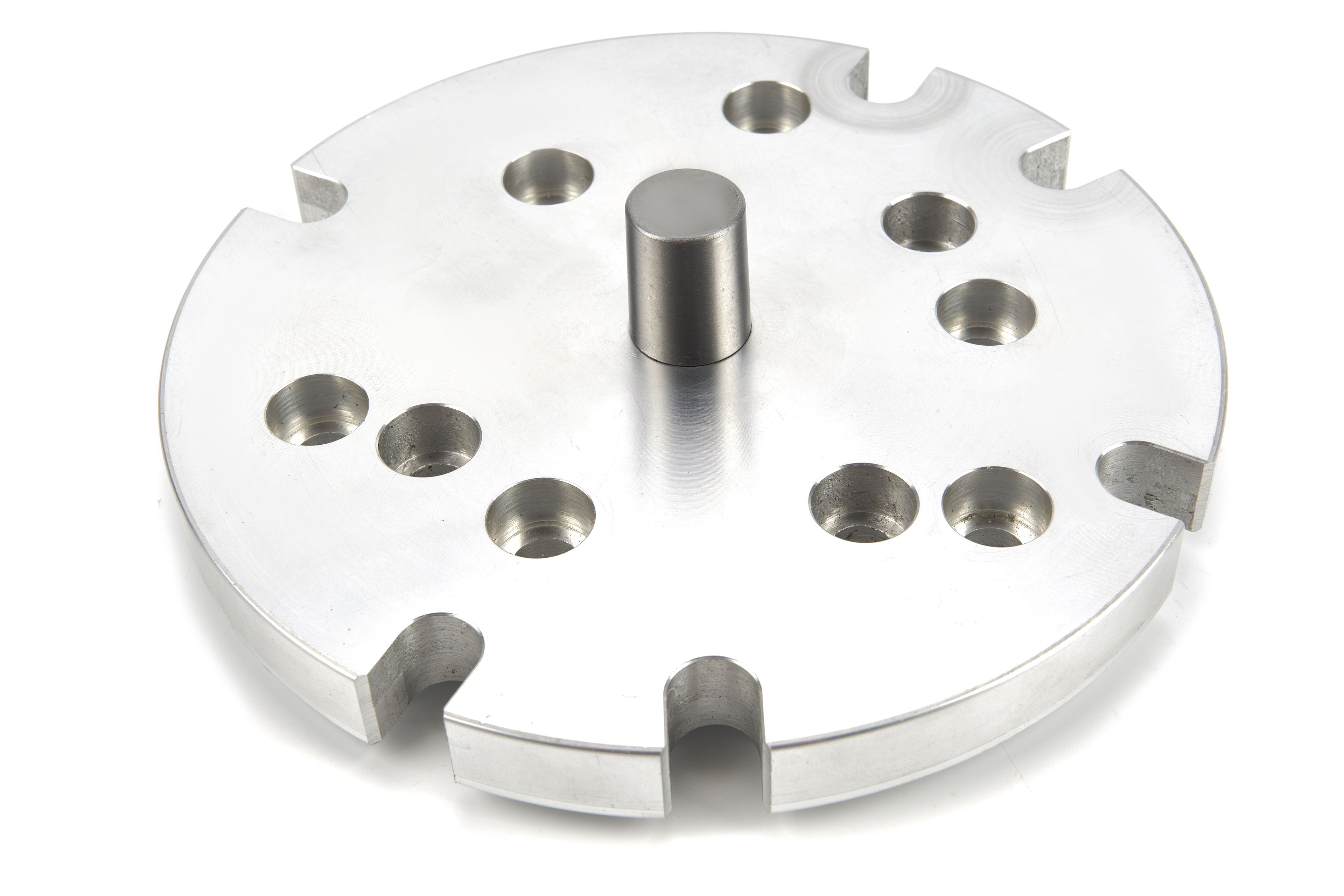 HBM Aluminium-Flansch für 100 und 125 mm Spannfutter DIN 6350 Image 3