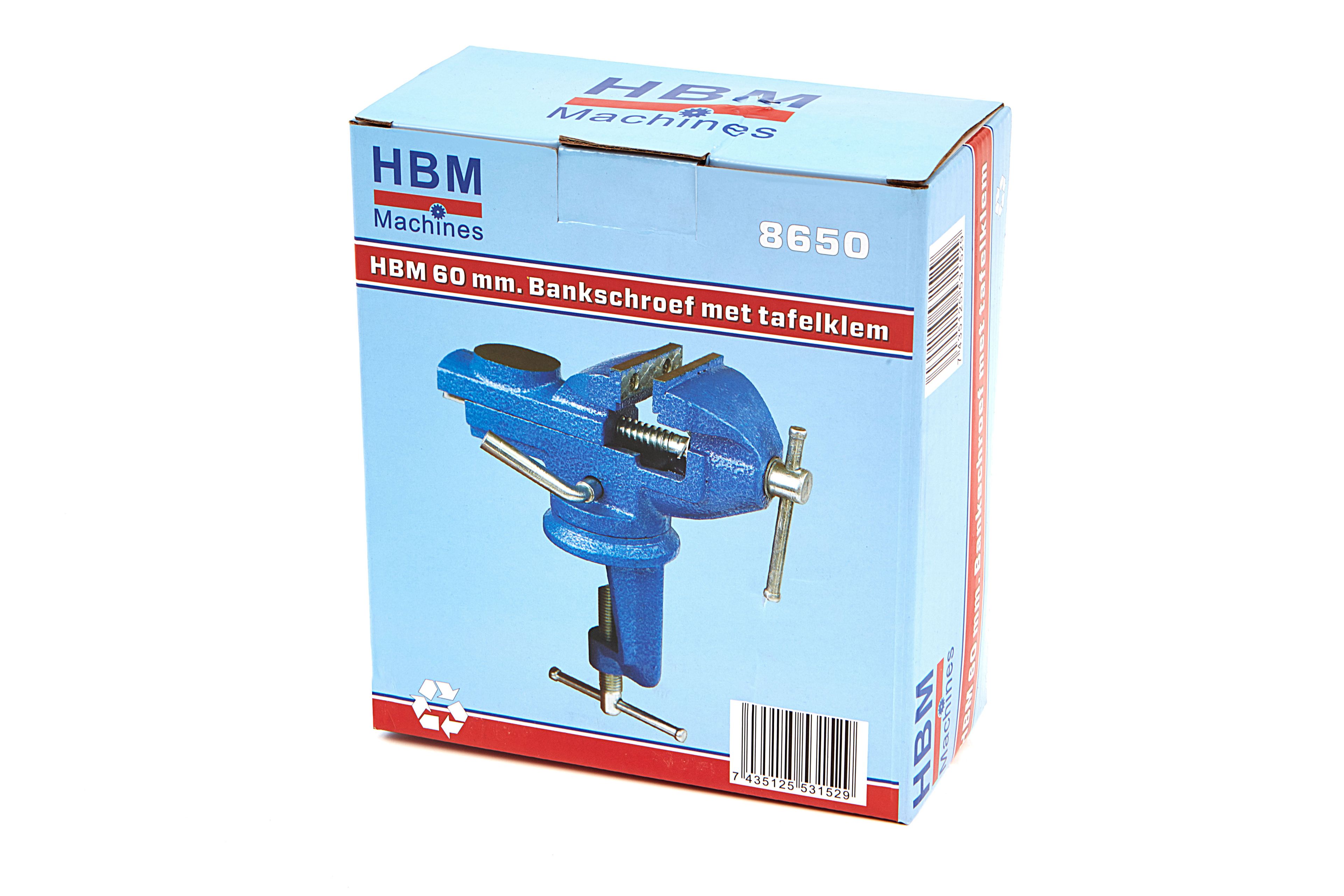 HBM Pince étau de table 60 mm Image 5